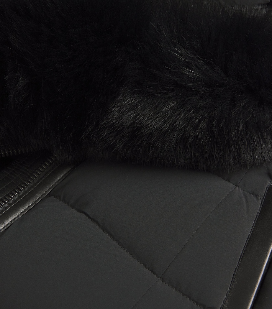 Down-Filled Calla Coat BLACK C0001 Image 5