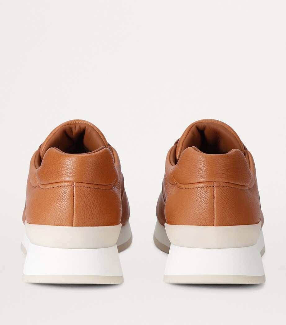 Church's Leather Livingston Sneakers Mid Brown Image 2