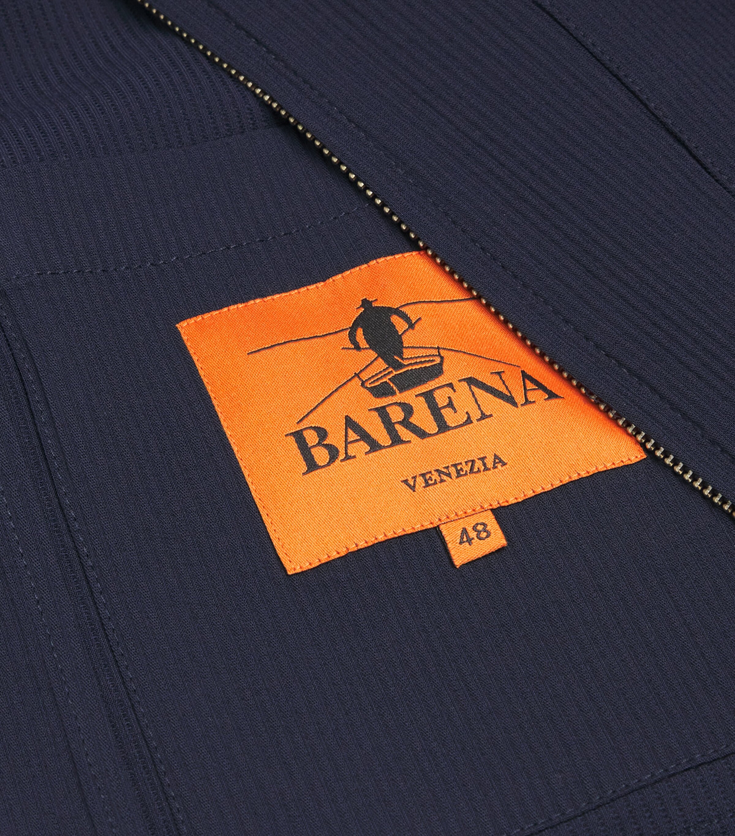 Virgin Wool-Blend Bomber Jacket 170 NAVY Image 5