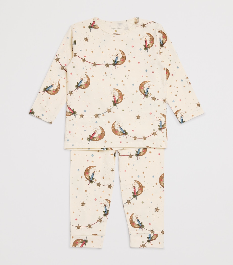 Organic Cotton-Blend Luna Pyjama Set (9 Months-4 Years) P20033 LUNA Image 3