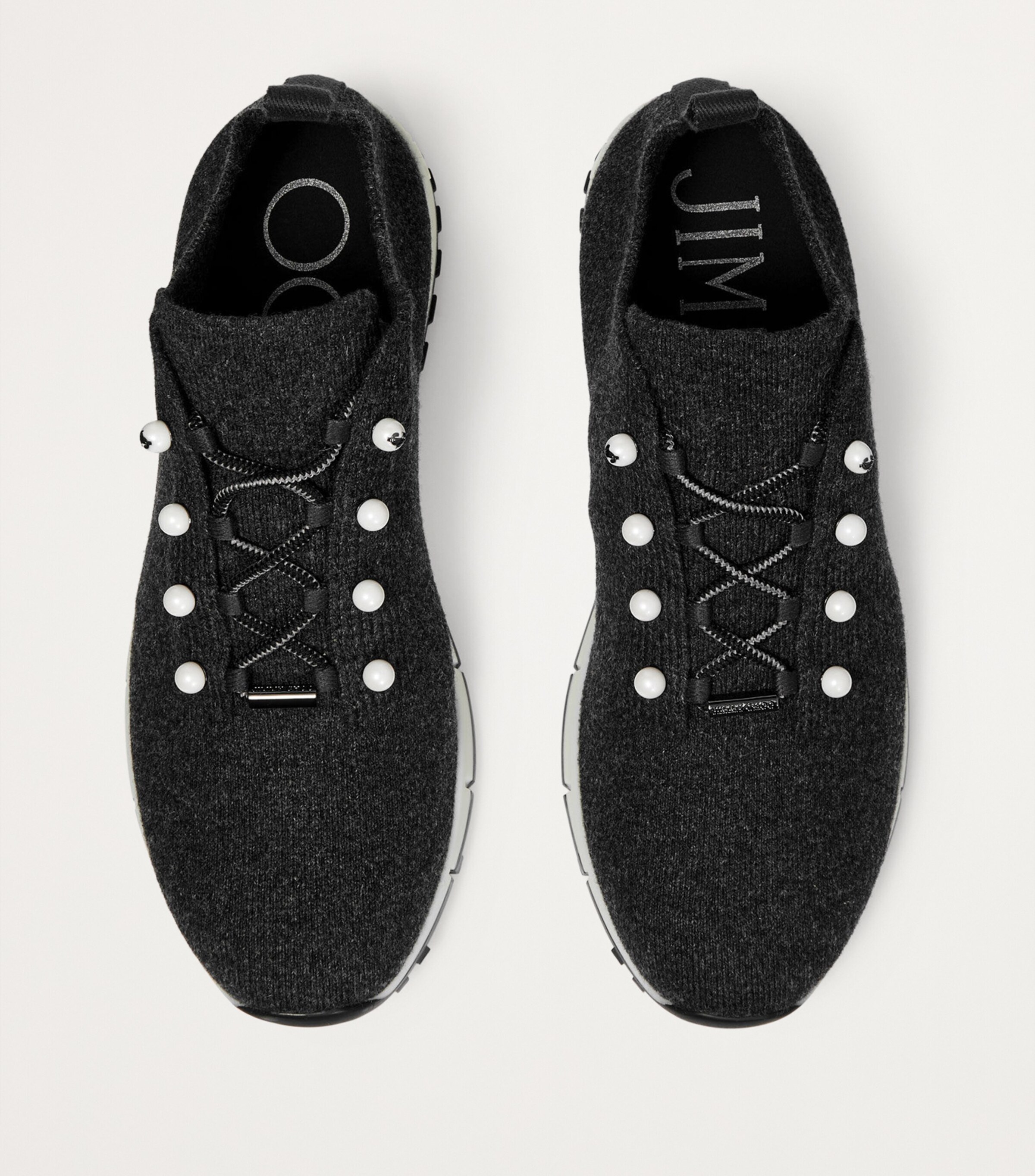 Veles Knitted Glitter Sneakers X BLACK MIX Image 5
