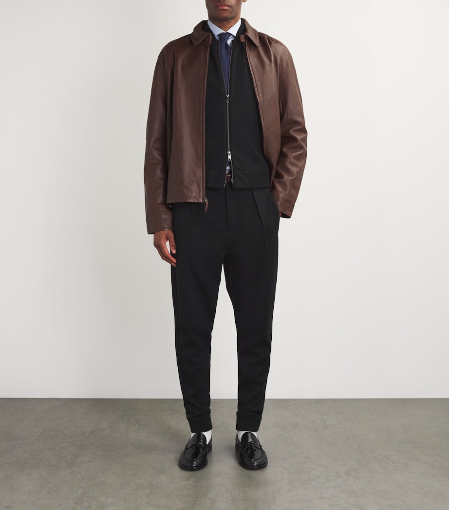 Polo Bear Zip-Up Sweater BLACK Image 2