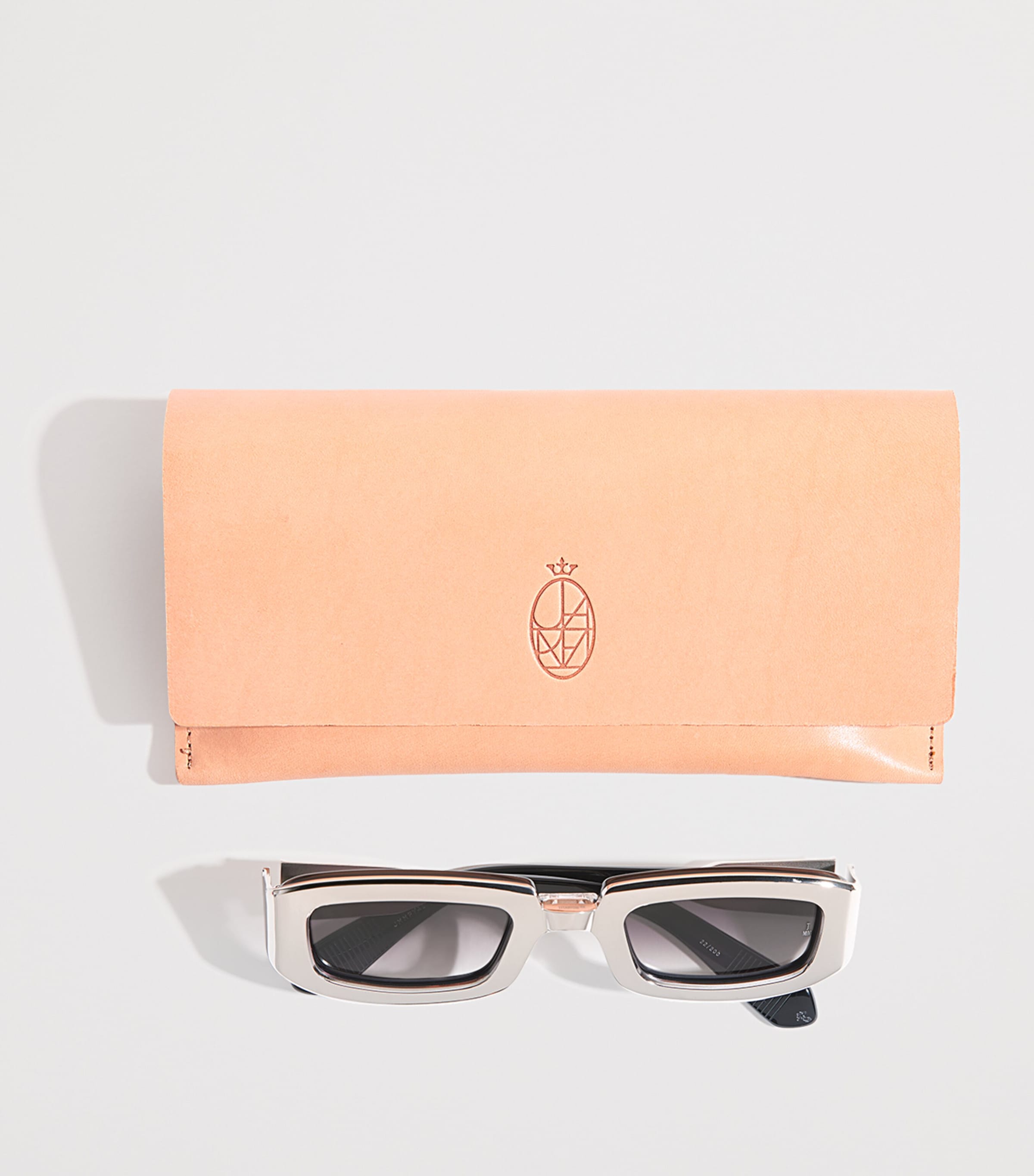 Jacques Marie Mage Titanium Ryder Sunglasses Silver Image 6