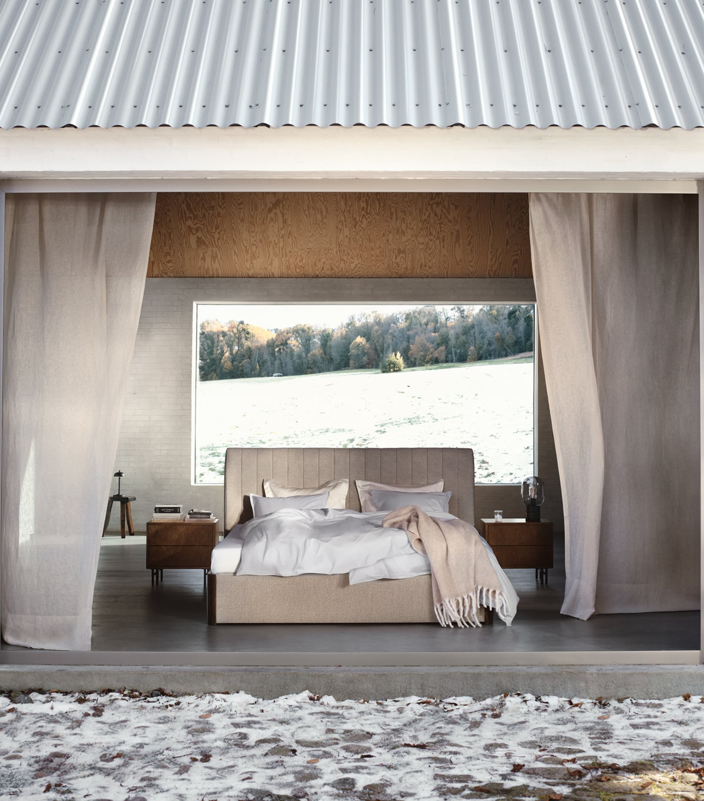 BoConcept Element Super King Bed Beige Image 2
