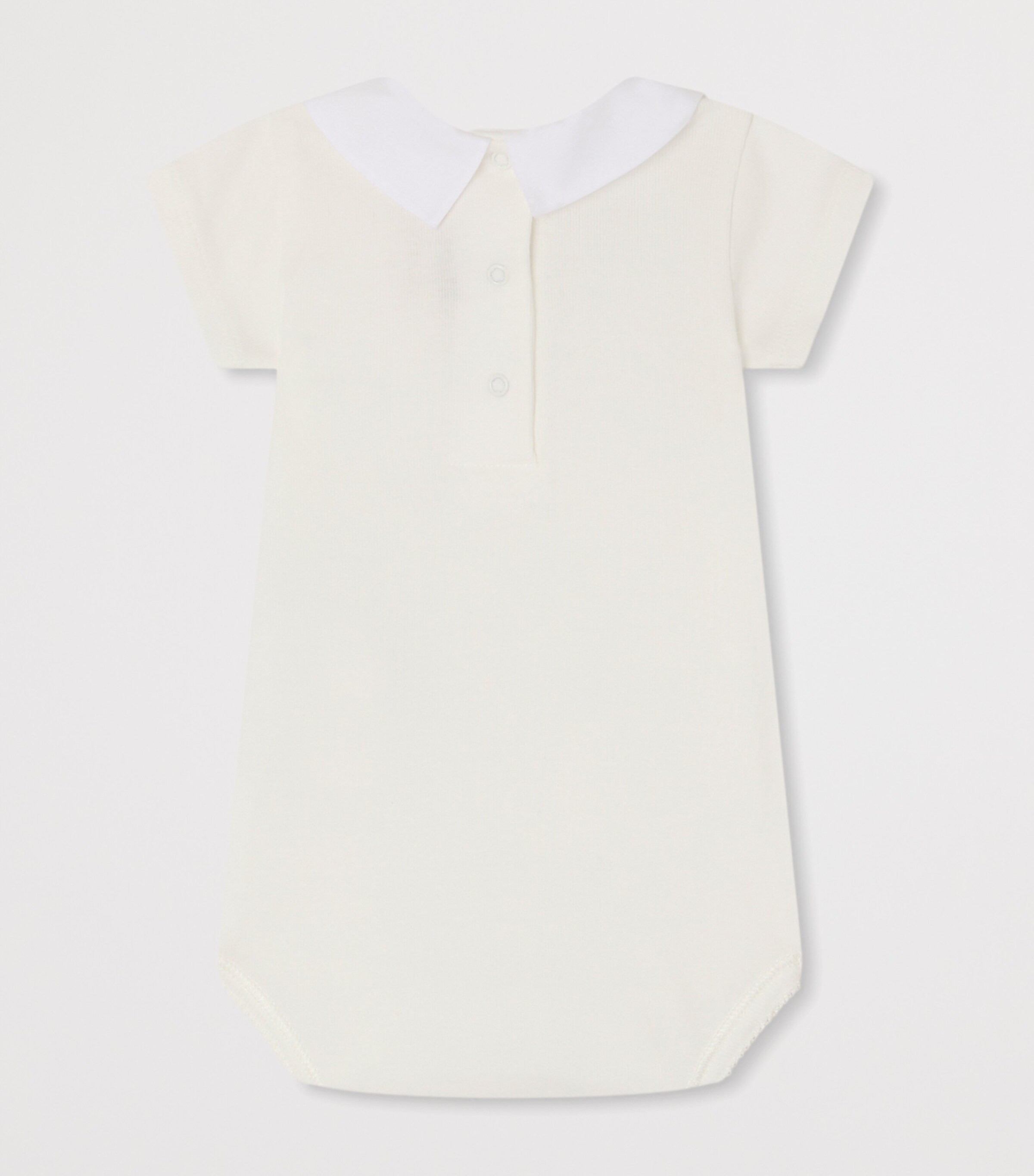 Organic Cotton Juliet Bodysuit (1-24 Months) BLANC LAIT Image 2