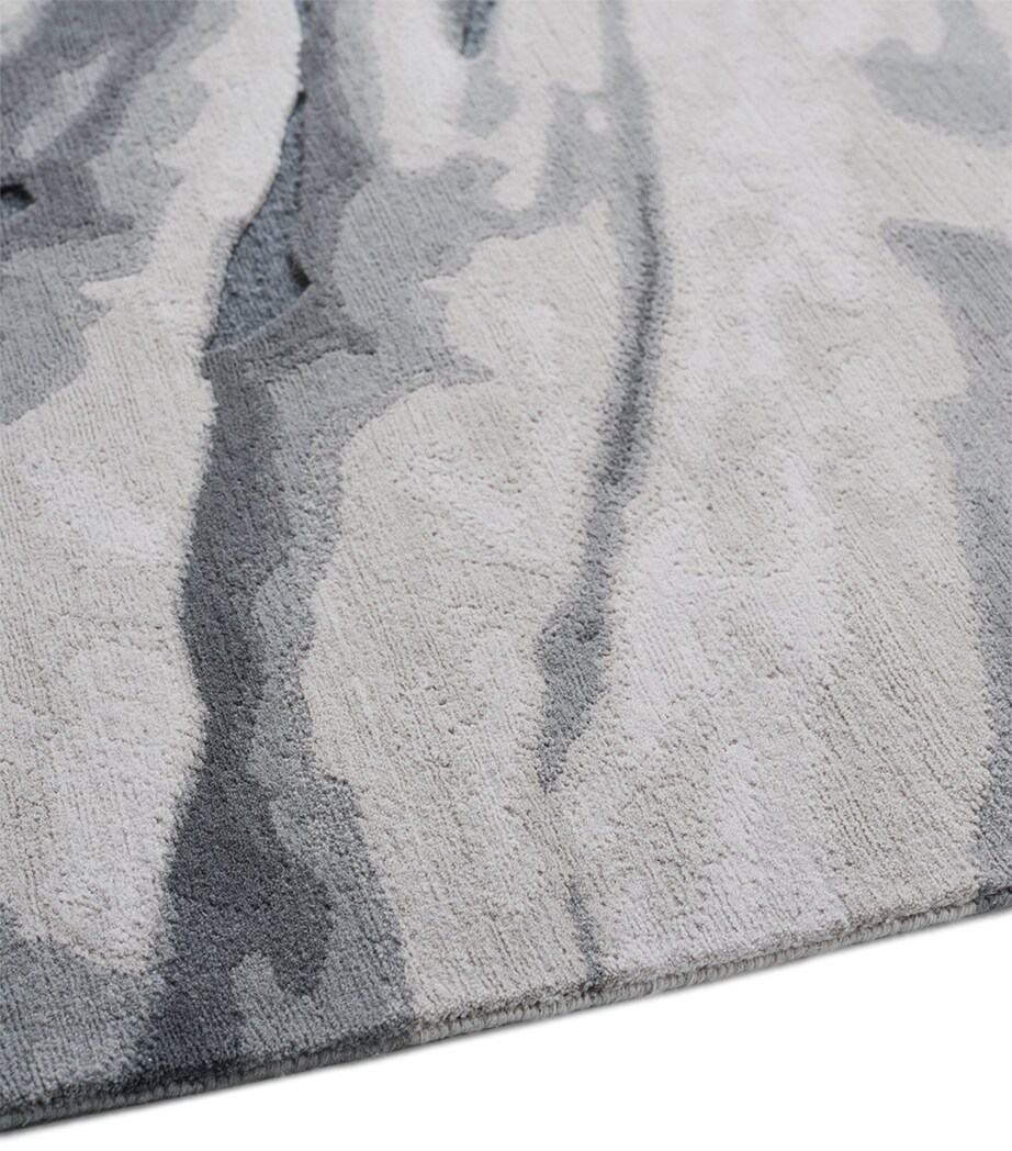x David Rockwell Wool Fjord Flint Rug (3.05m x 2.44m) GREY Image 3