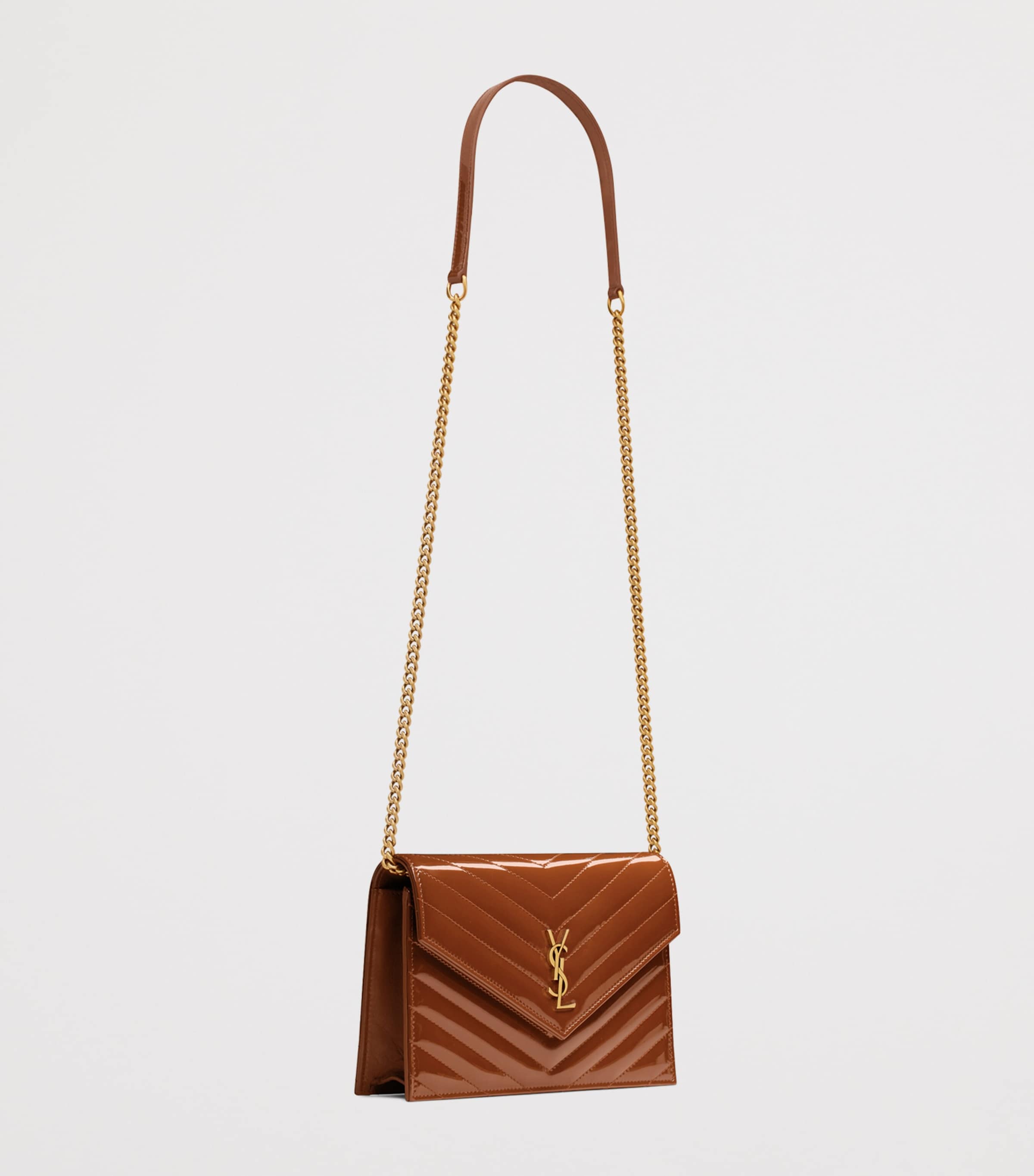 Saint Laurent Small Cassandre Envelope Shoulder Bag Image 2