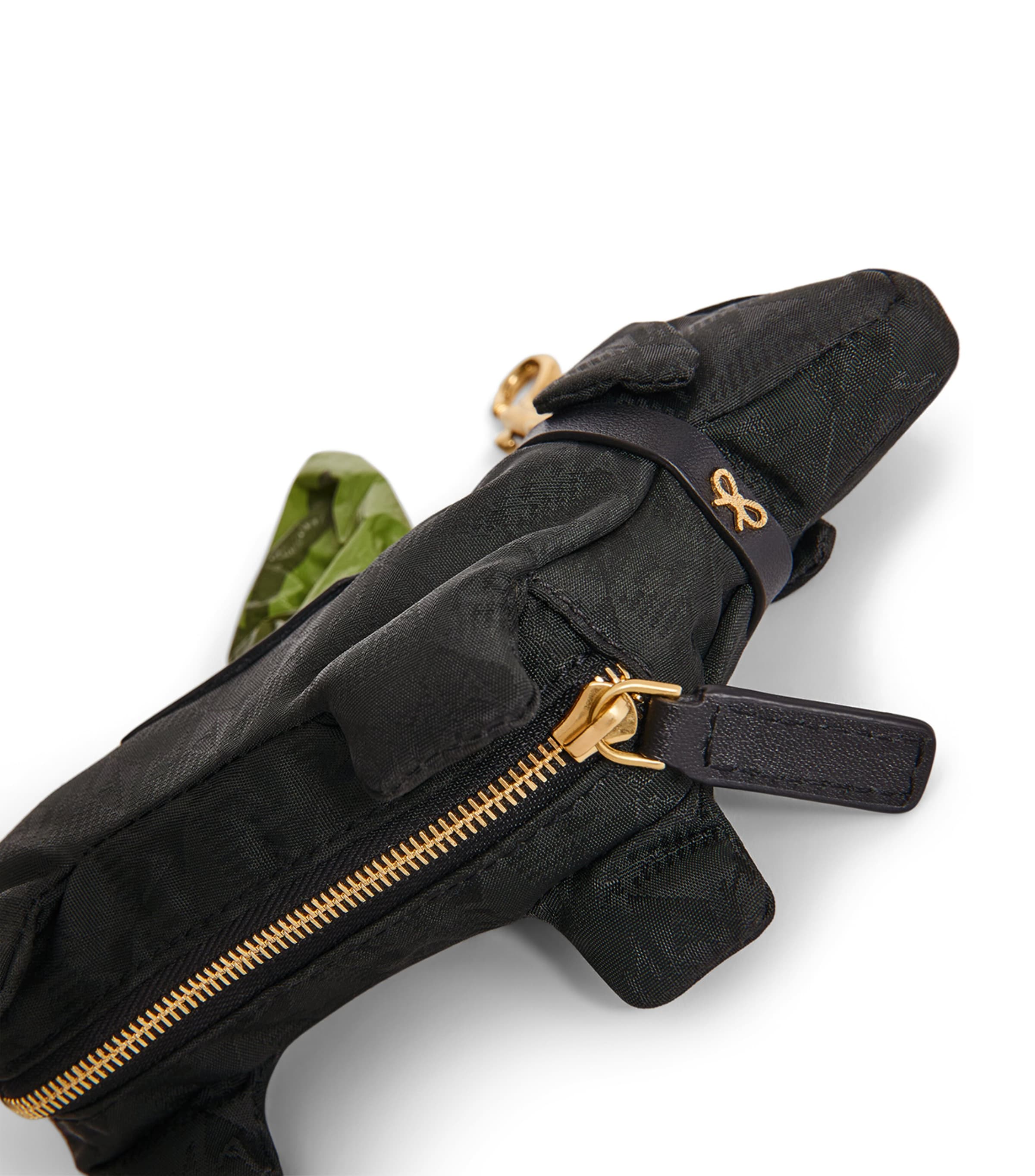 Logo Dog Bag Charm BLACK Image 5