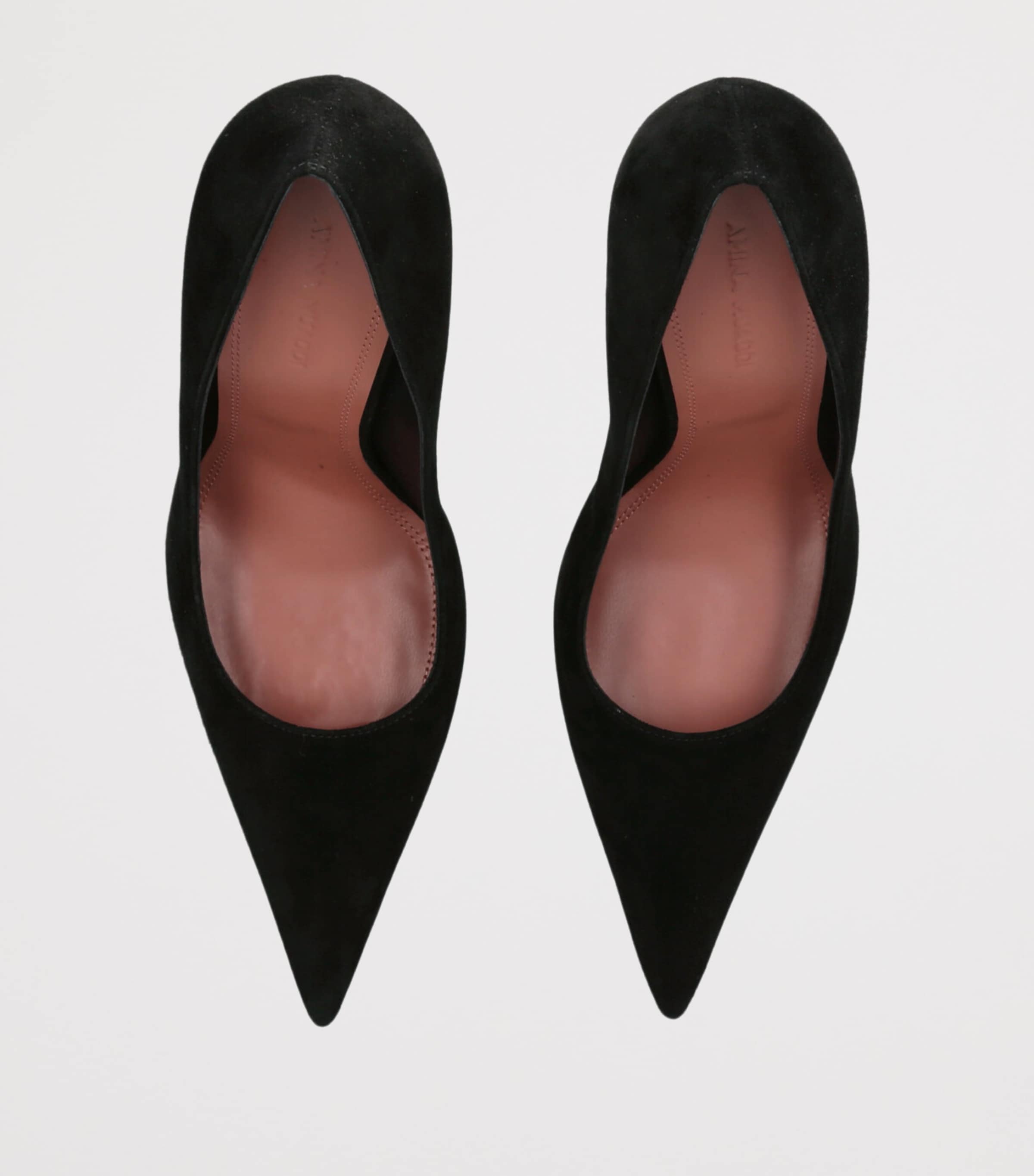 Suede Barbara Pumps 105 BLACK Image 4
