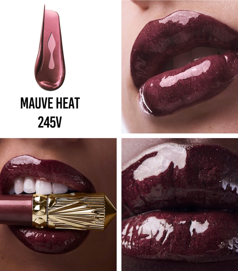 Rouge Stiletto Glossy Shine Vinyl Lip Gloss 245V MAUVE HEAT Image 2