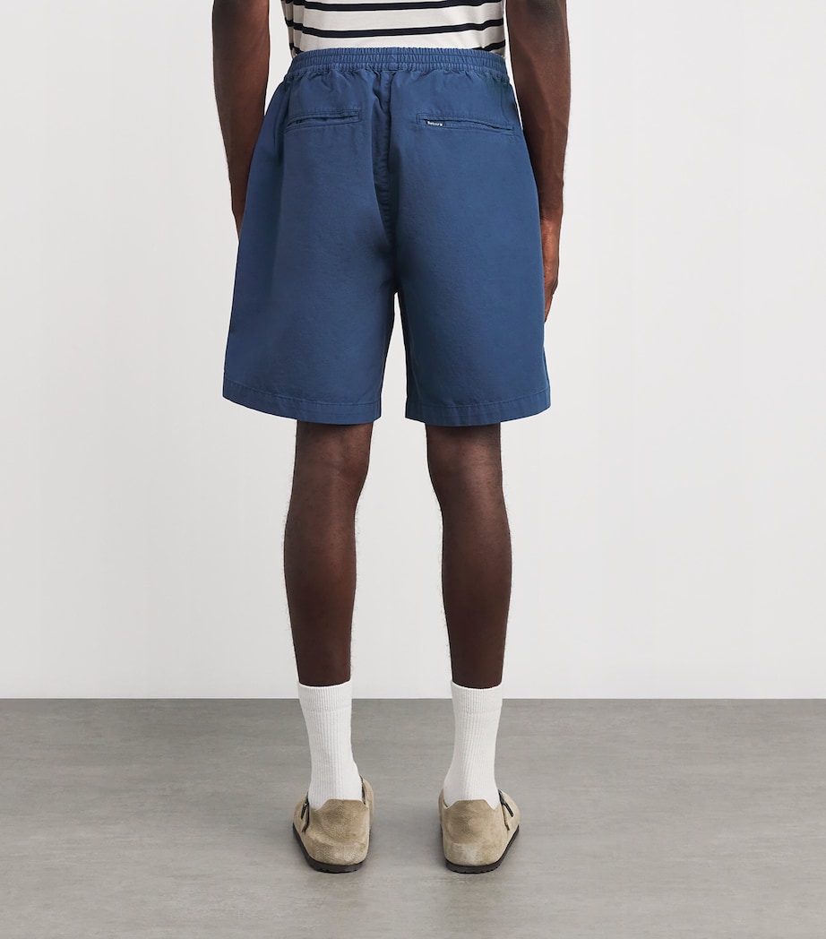 Cotton Ripstop Rickfell Shorts DARK DENIM Image 4