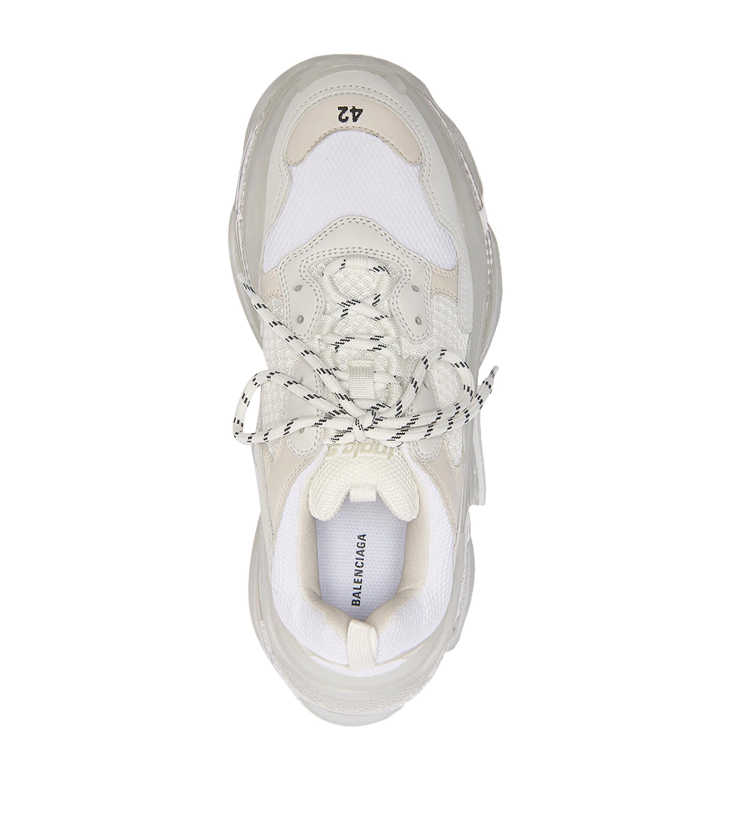 Balenciaga White Triple S Sneakers | Harrods UK
