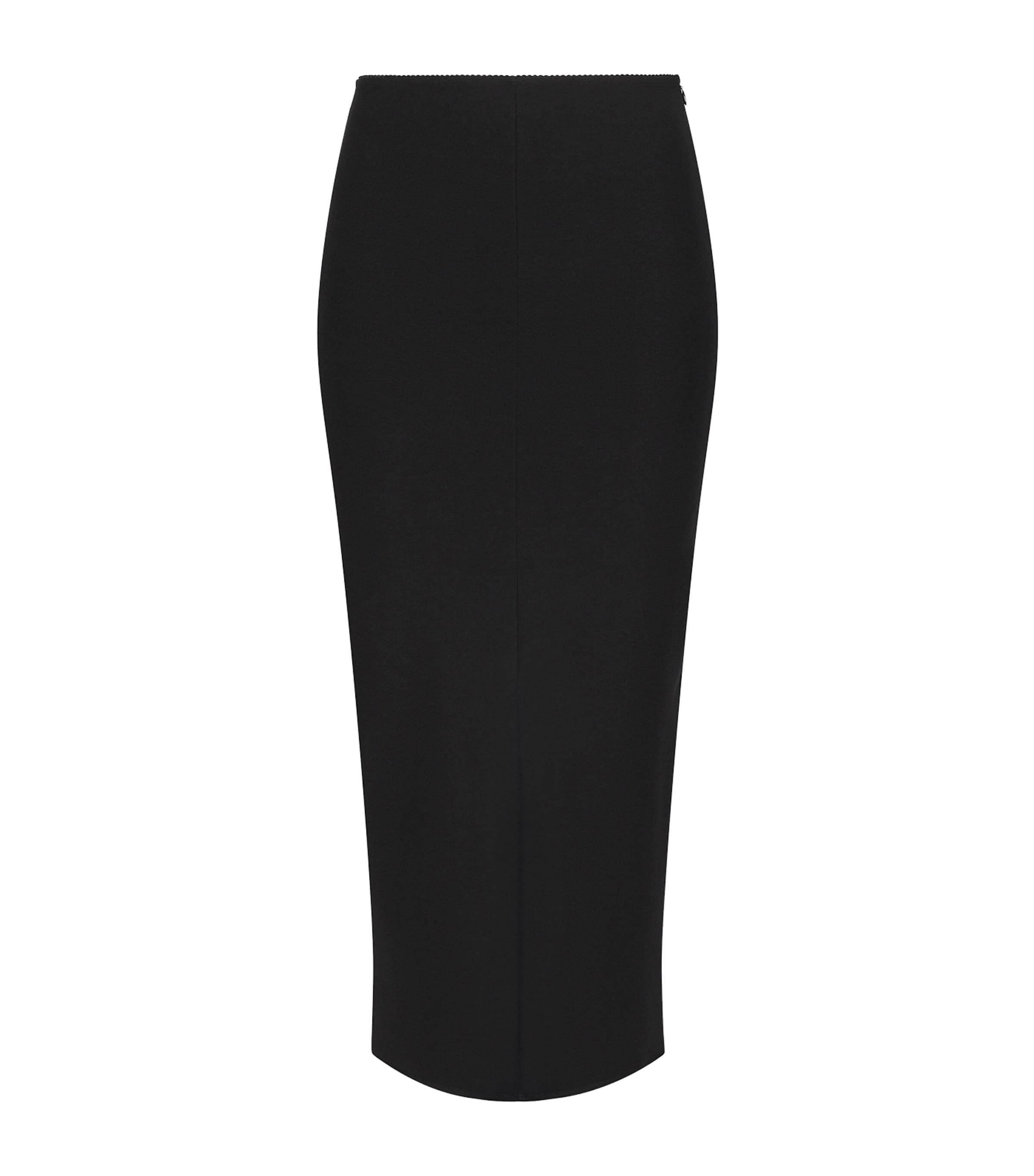 Dolce & Gabbana Plain Jersey Mid-length Skirt