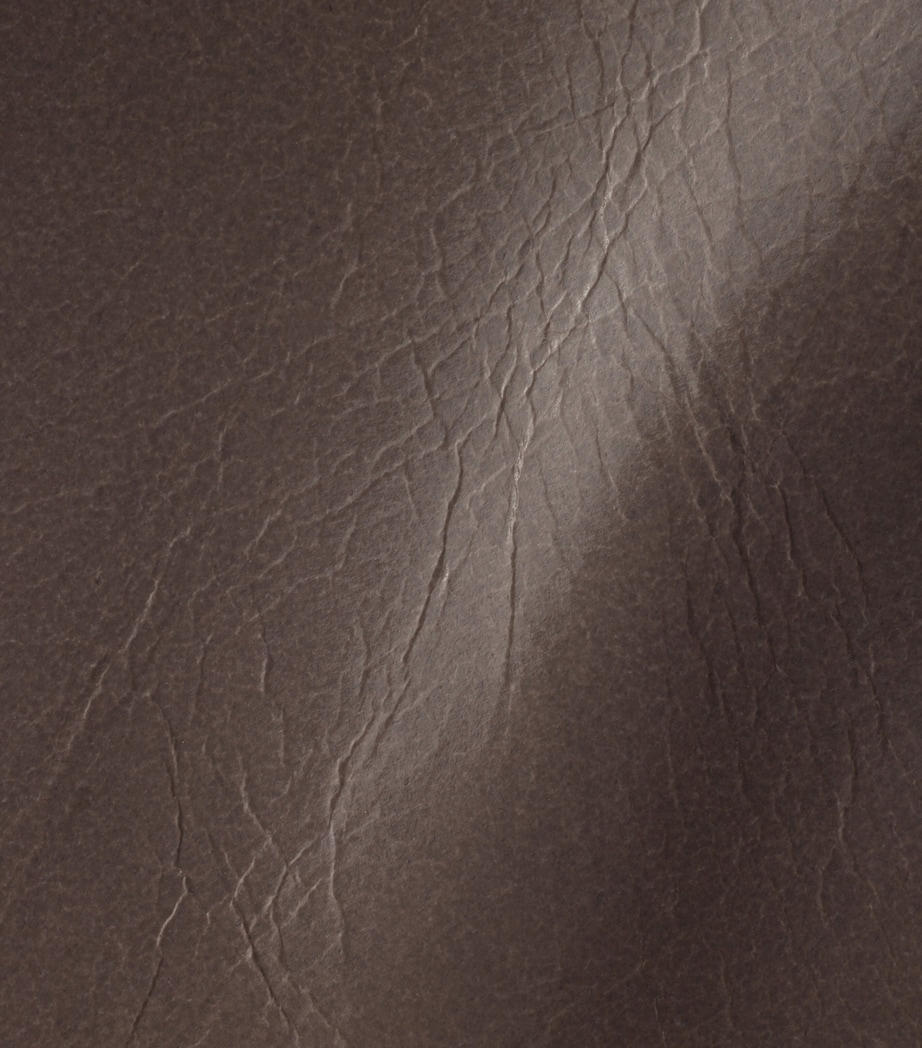 Small Leather Tote Bag F03SF Image 5