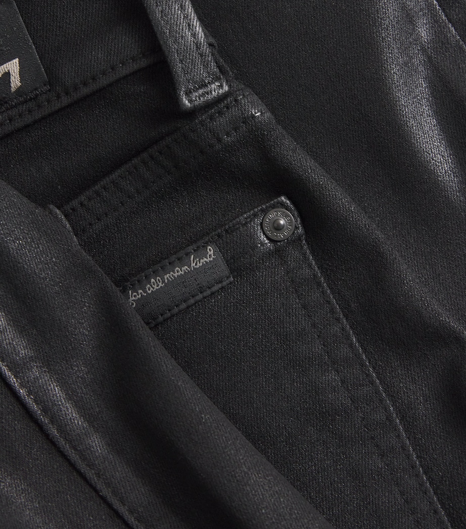 Coated Lotta Wide-Leg Jeans COATED BLACK Image 5