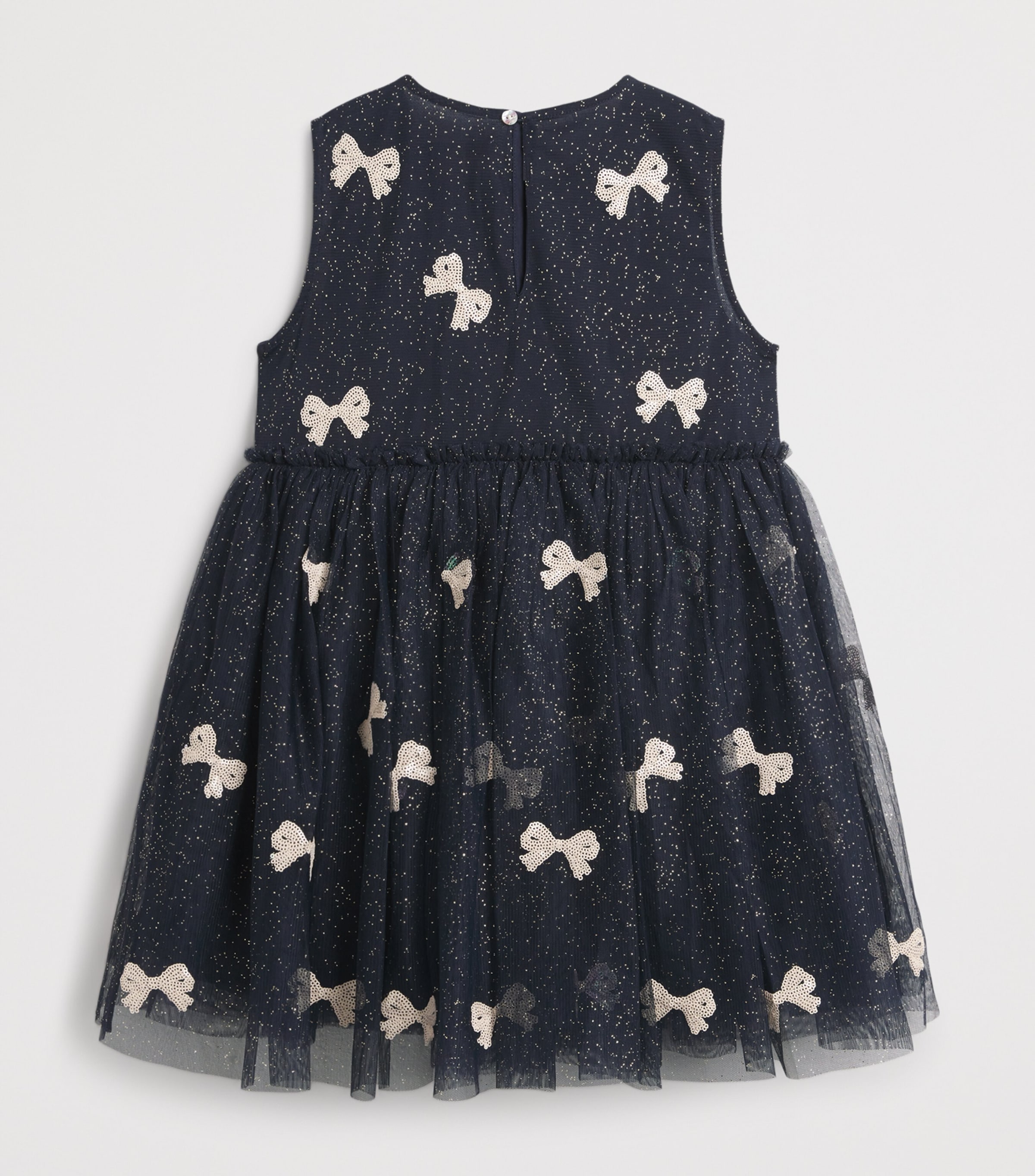 Tulle Yvonne Dress (5-10 Years) P30060 BOWIE NIGHT Image 2