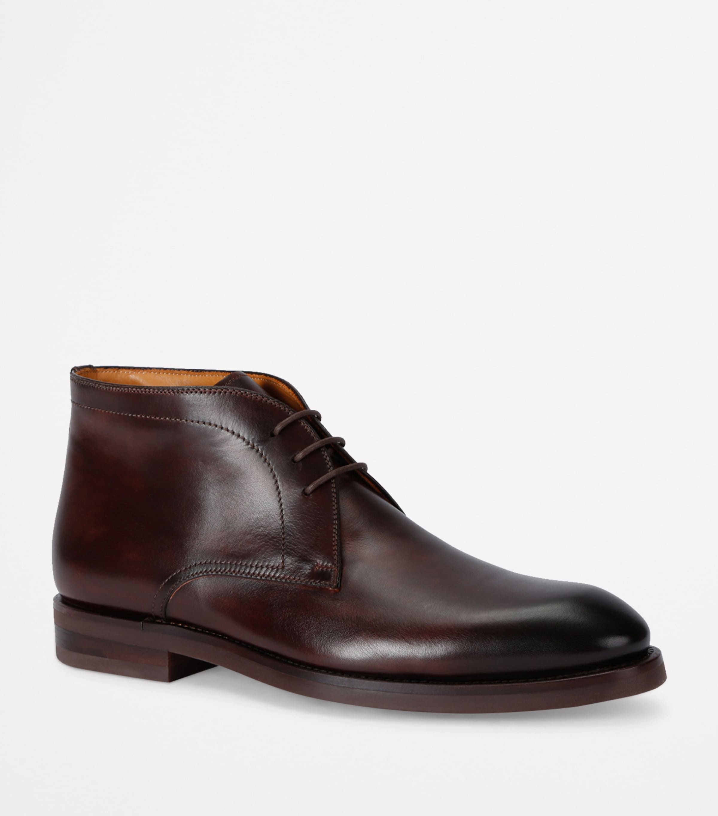 Magnanni Brown Leather Kliff Chukka Boots | Harrods US