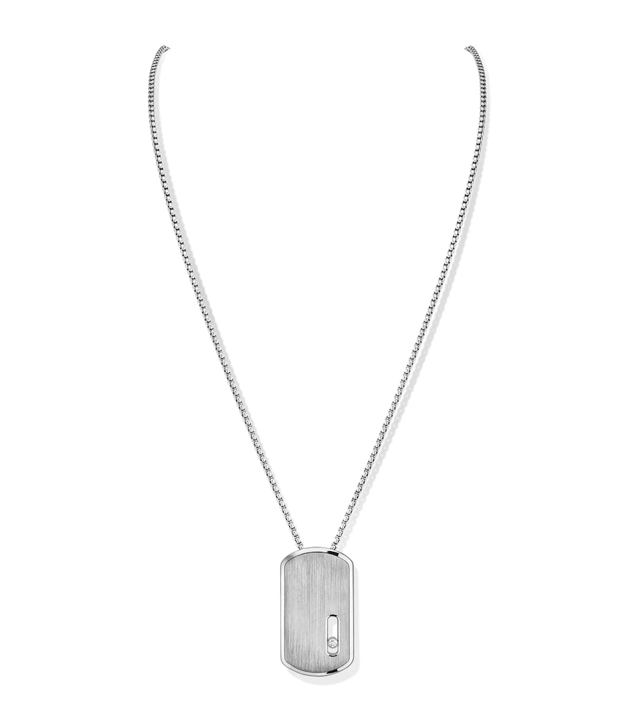 Messika Move Titanium large pendant necklace Titanium Image 1