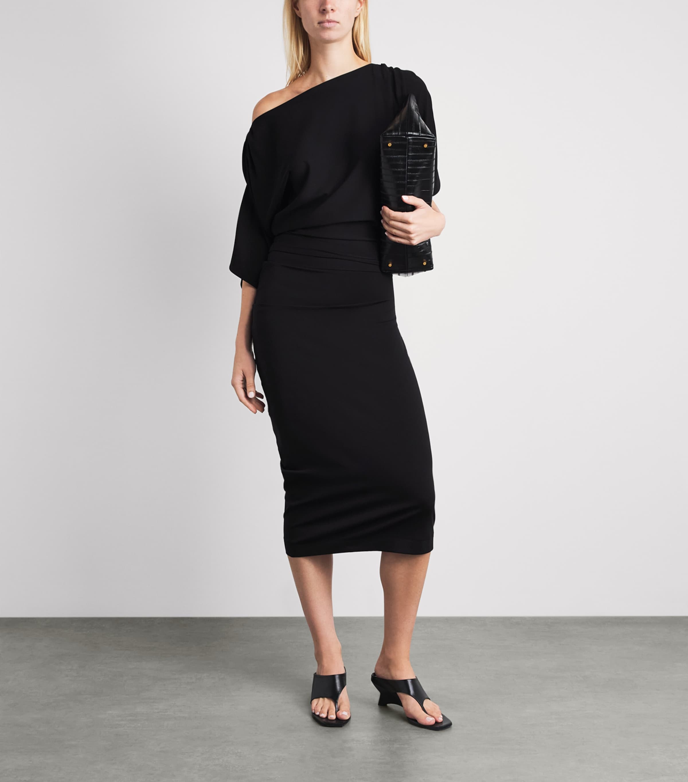 wolford black dress Crimson To Boot New York UK Size:14 and an adjustable straight