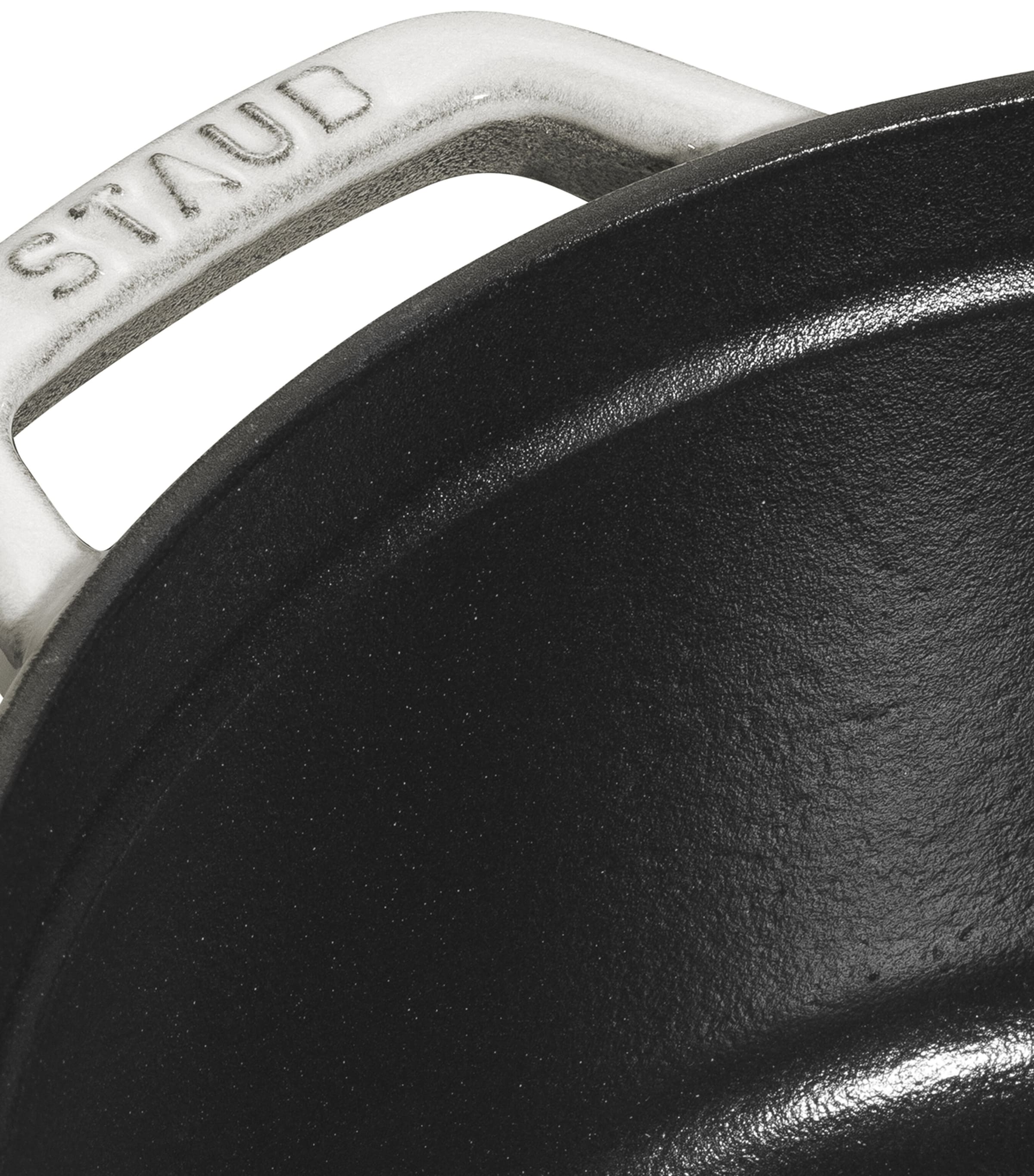 Staub Round Cocotte (26cm) White Truffle Image 6