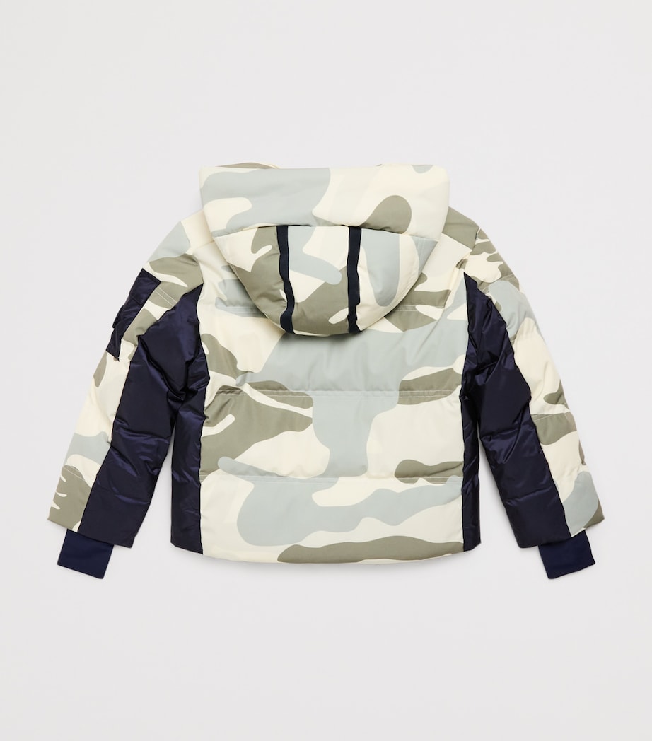 Down Camouflage Pablo Ski Jacket (4-13 Years) 753OFFWHITE Image 2