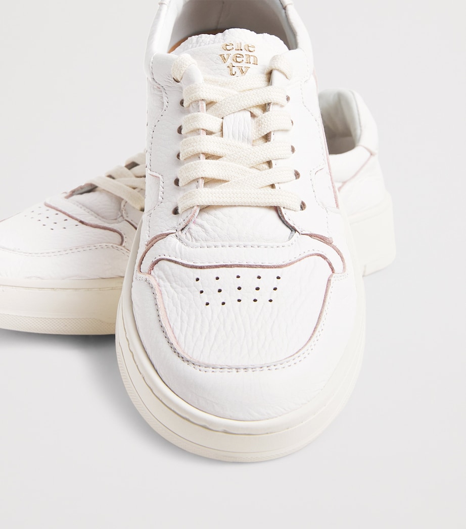Eleventy Leather Sneakers Antico Image 7