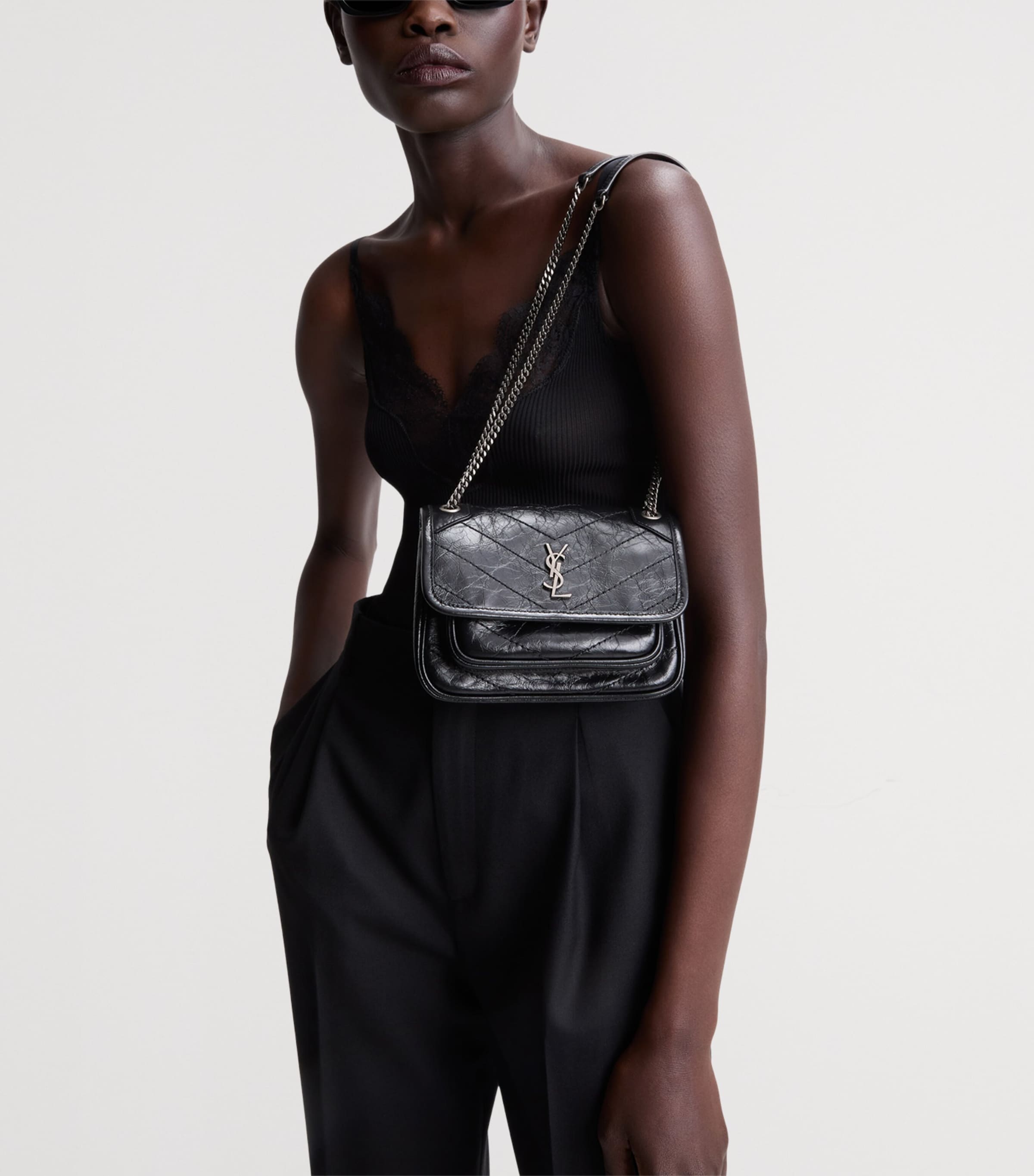 Saint Laurent Mini Leather Niki Shoulder Bag Image 2