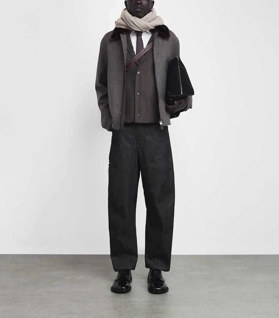 Cashmere Fringe Stole F6050 Image 2