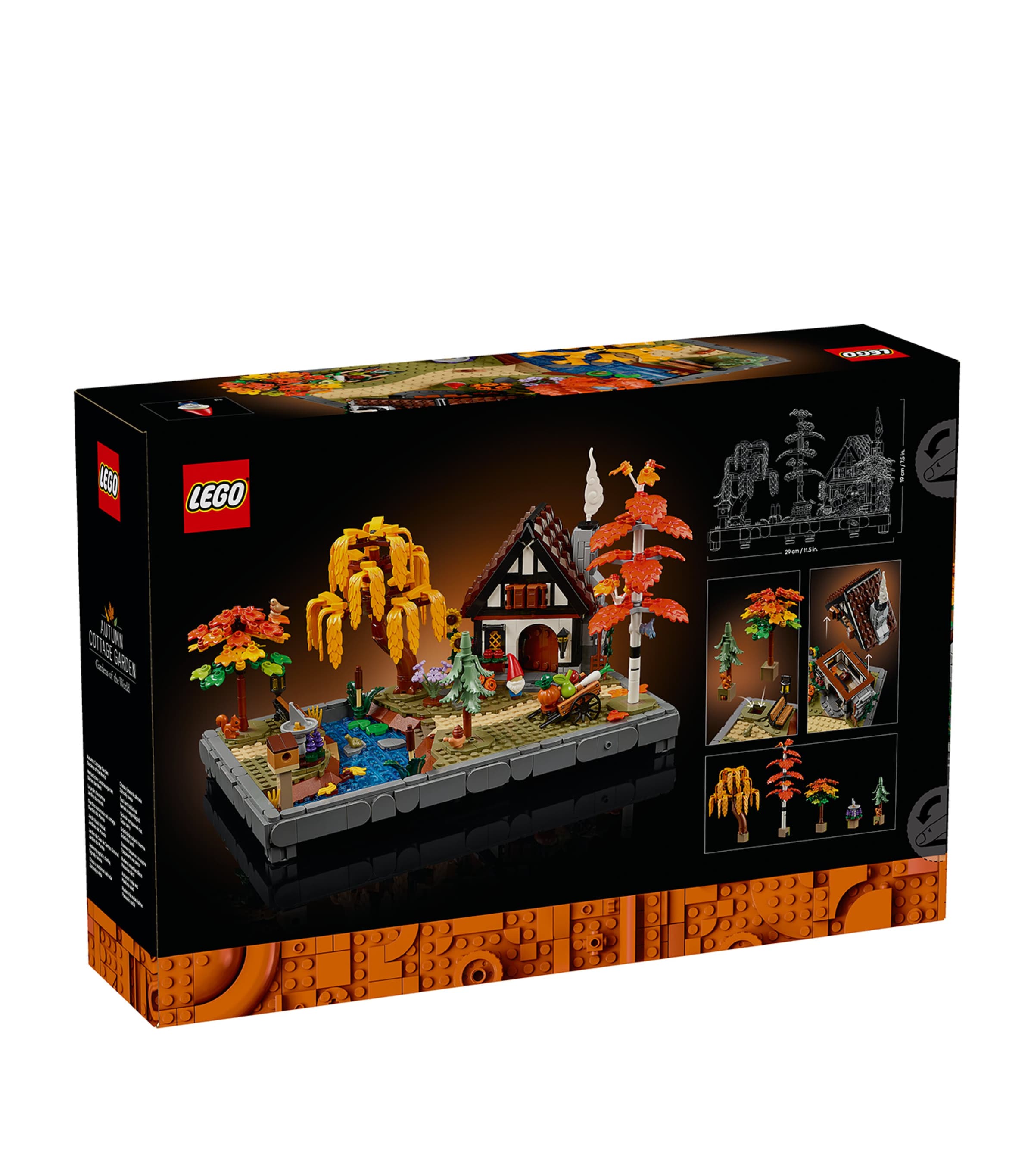 Lego LEGO Icons Autumn Cottage Garden Model Kit 11372 Image 2