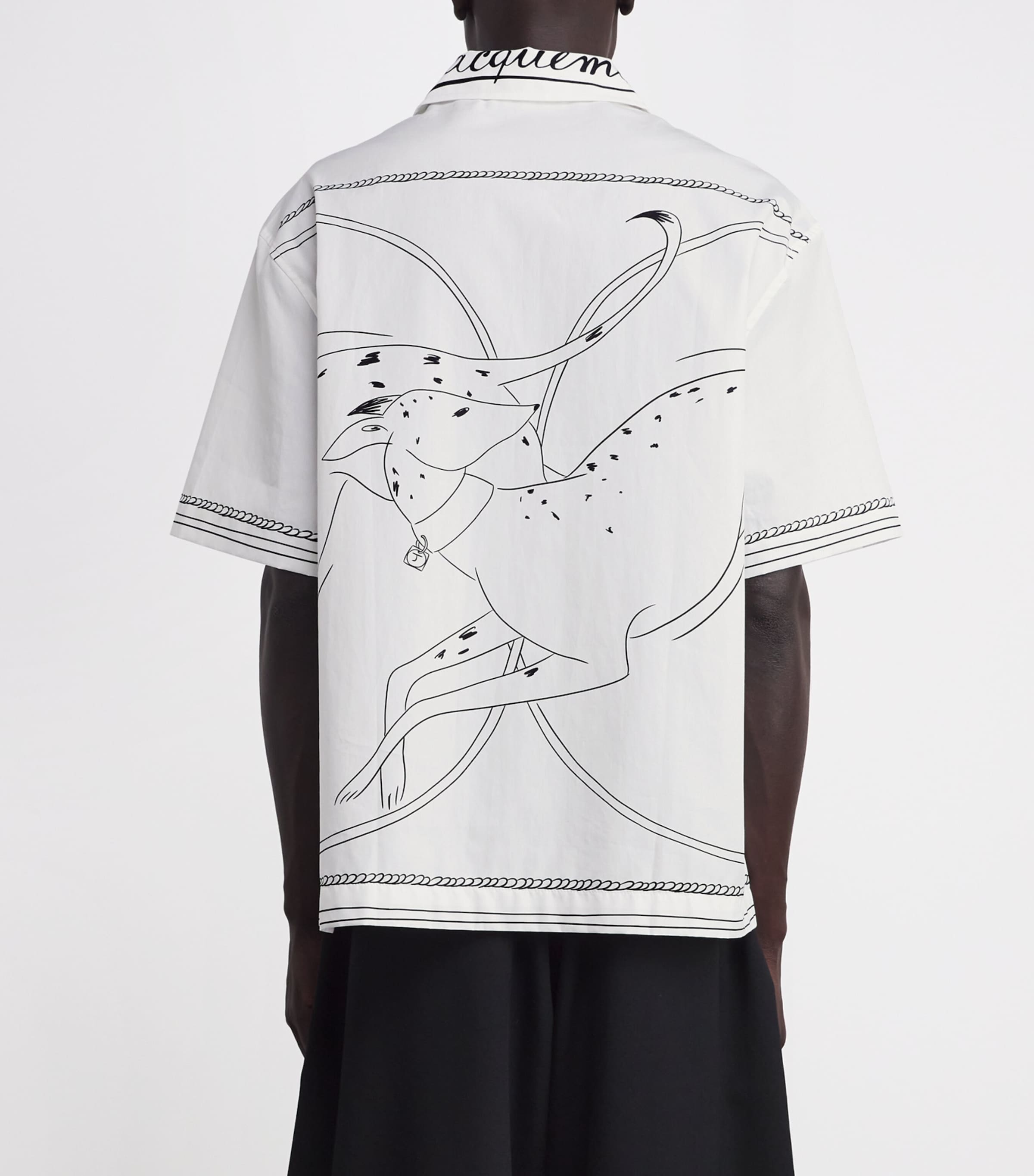 Jacquemus Cotton Illustration Shirt | Harrods US