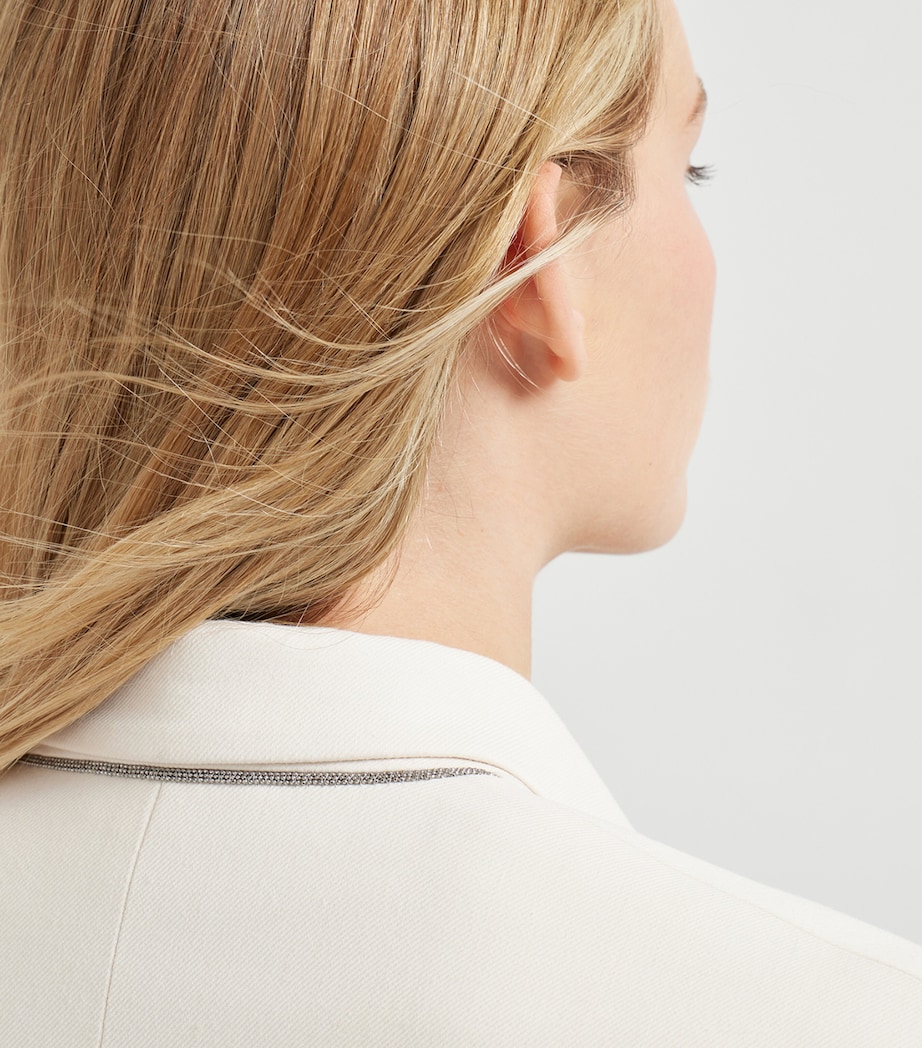 Comfort Viscose Couture Twill Blazer C1177 Image 6