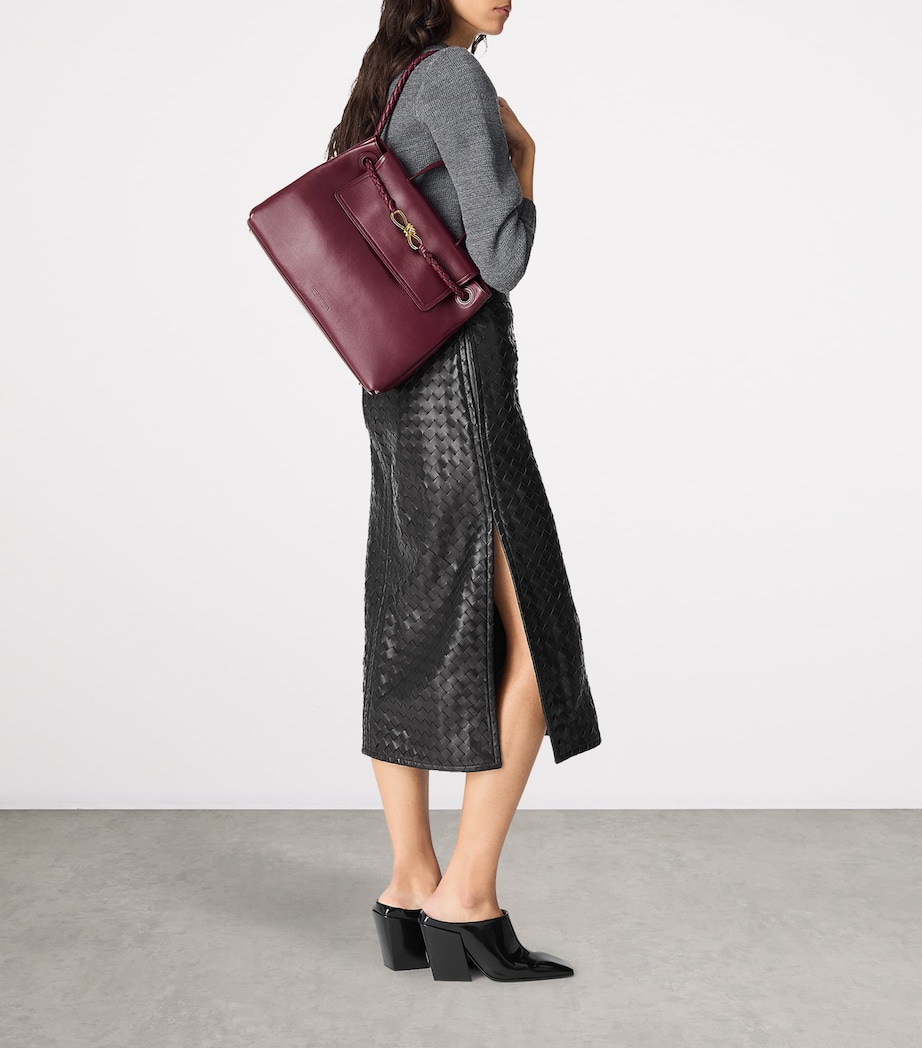 Bottega Veneta Medium Leather Ciao Ciao Tote Bag Image 2