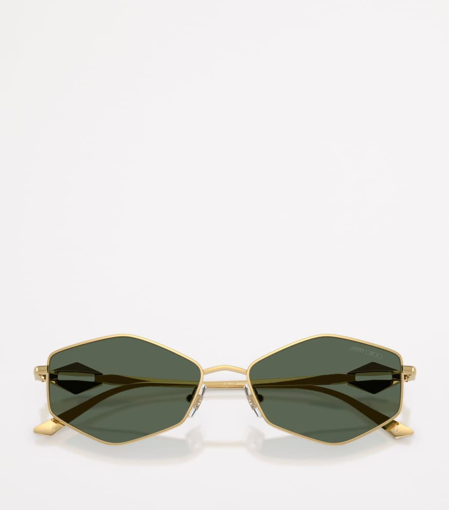 Wire Hexagonal Zoey Sunglasses 302371 Image 5