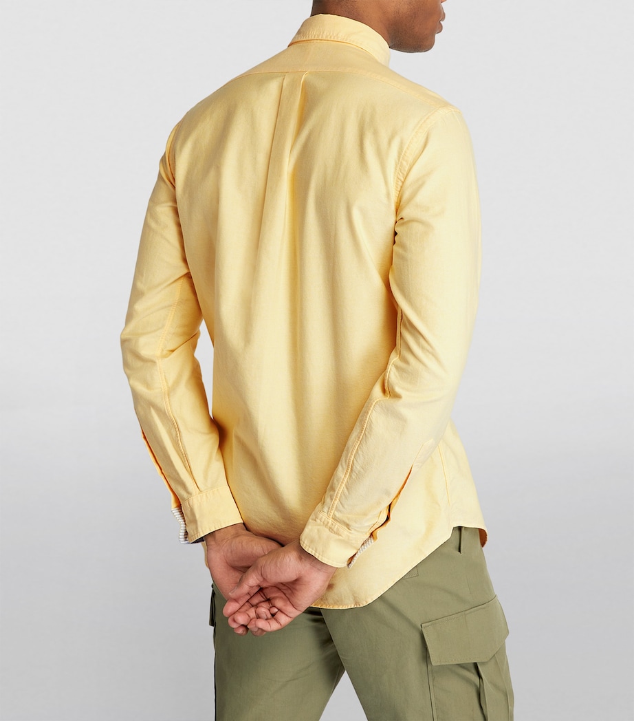Cotton Oxford Shirt YELLOW Image 4