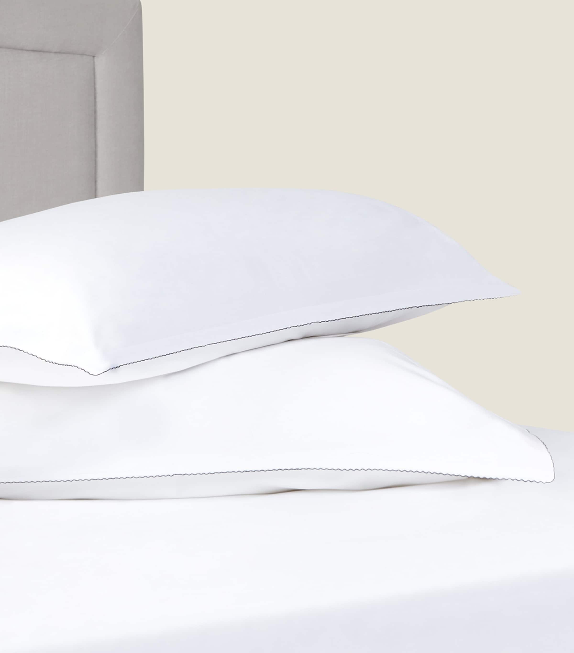 Sea Island King Fitted Sheet (150cm x 200cm) WHITE Image 3