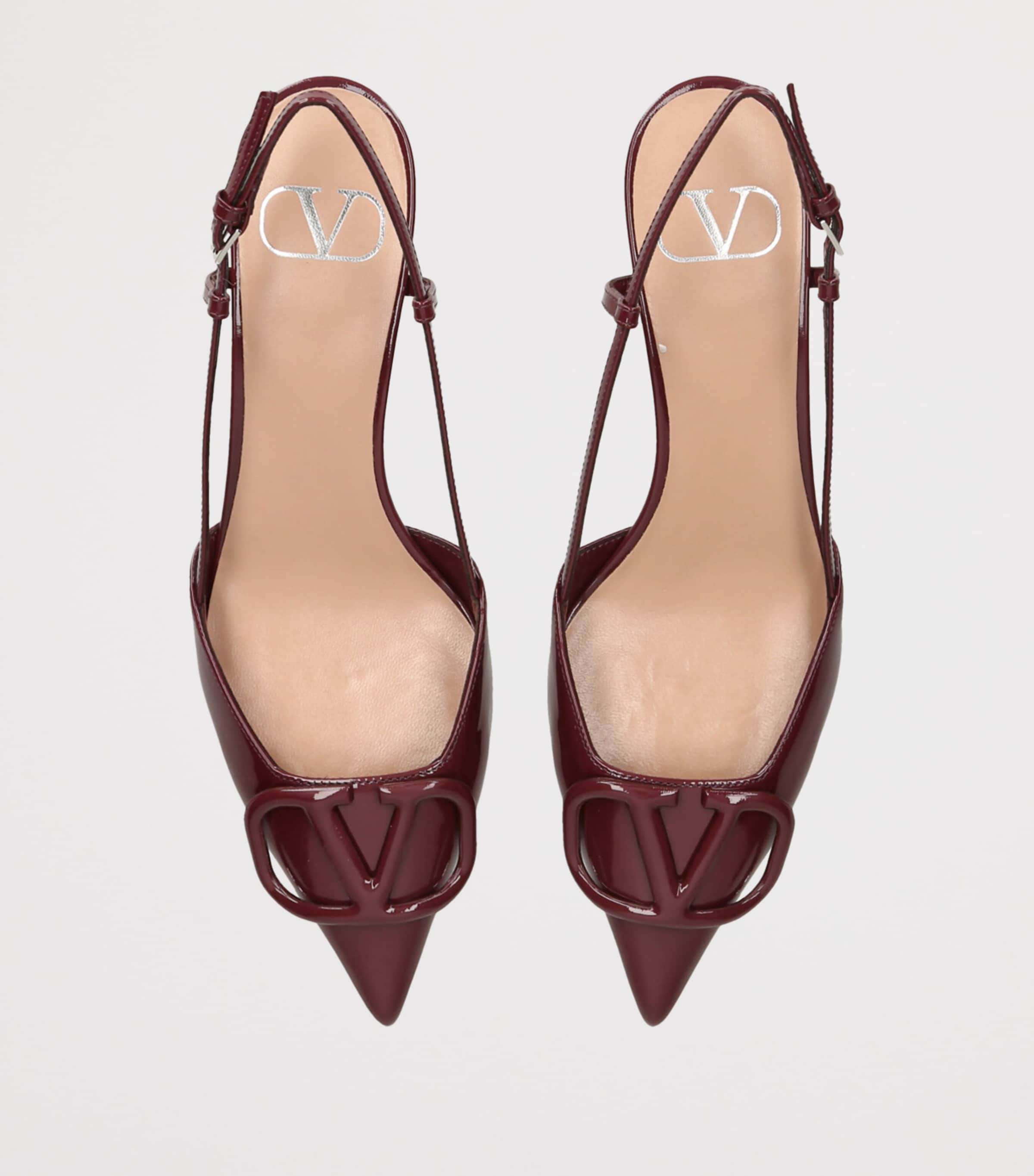 VIP【関税送料無料】希少 VALENTINO GARAVANI LEATHER PUMPS NEW VALENTINO GARAVANI Tango Strap Patent Leather Pumps