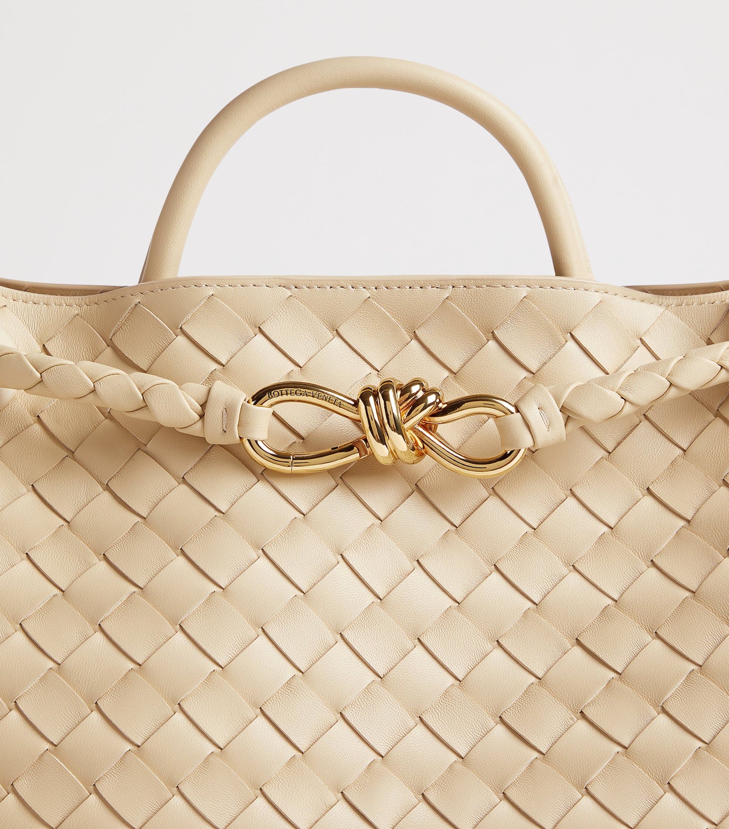 Medium Leather Andiamo Shoulder Bag 9713 Image 7