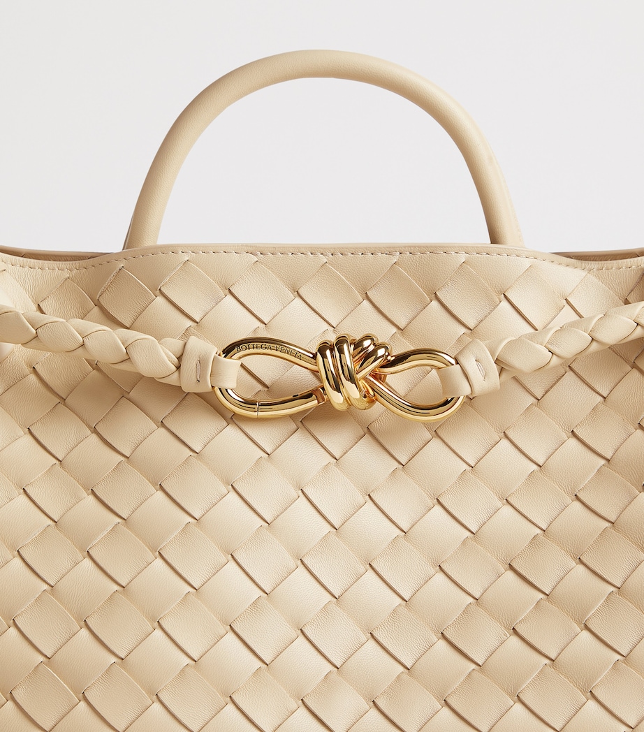 Medium Leather Andiamo Shoulder Bag 9713 Image 7