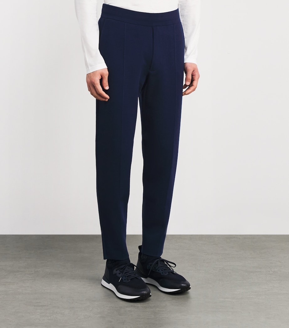 Merino Wool-Blend Trousers 6116 Image 3