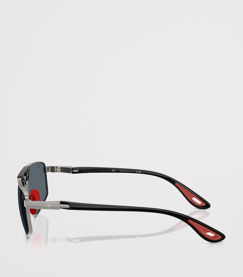 x Scuderia Ferrari RB3776M Irregular Sunglasses F001R5 Image 3