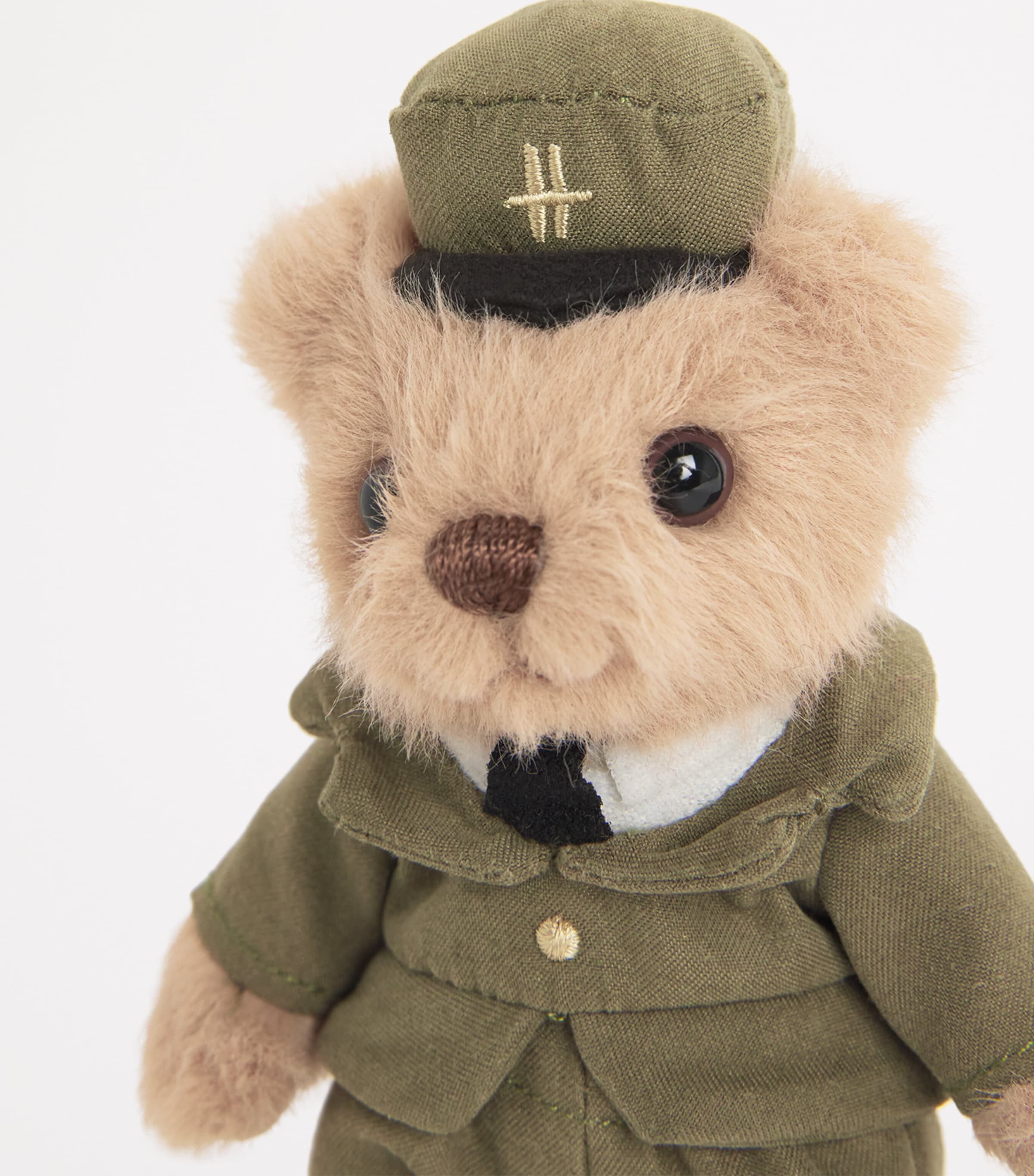 Green Man Bear Keyring NO COLOUR Image 3