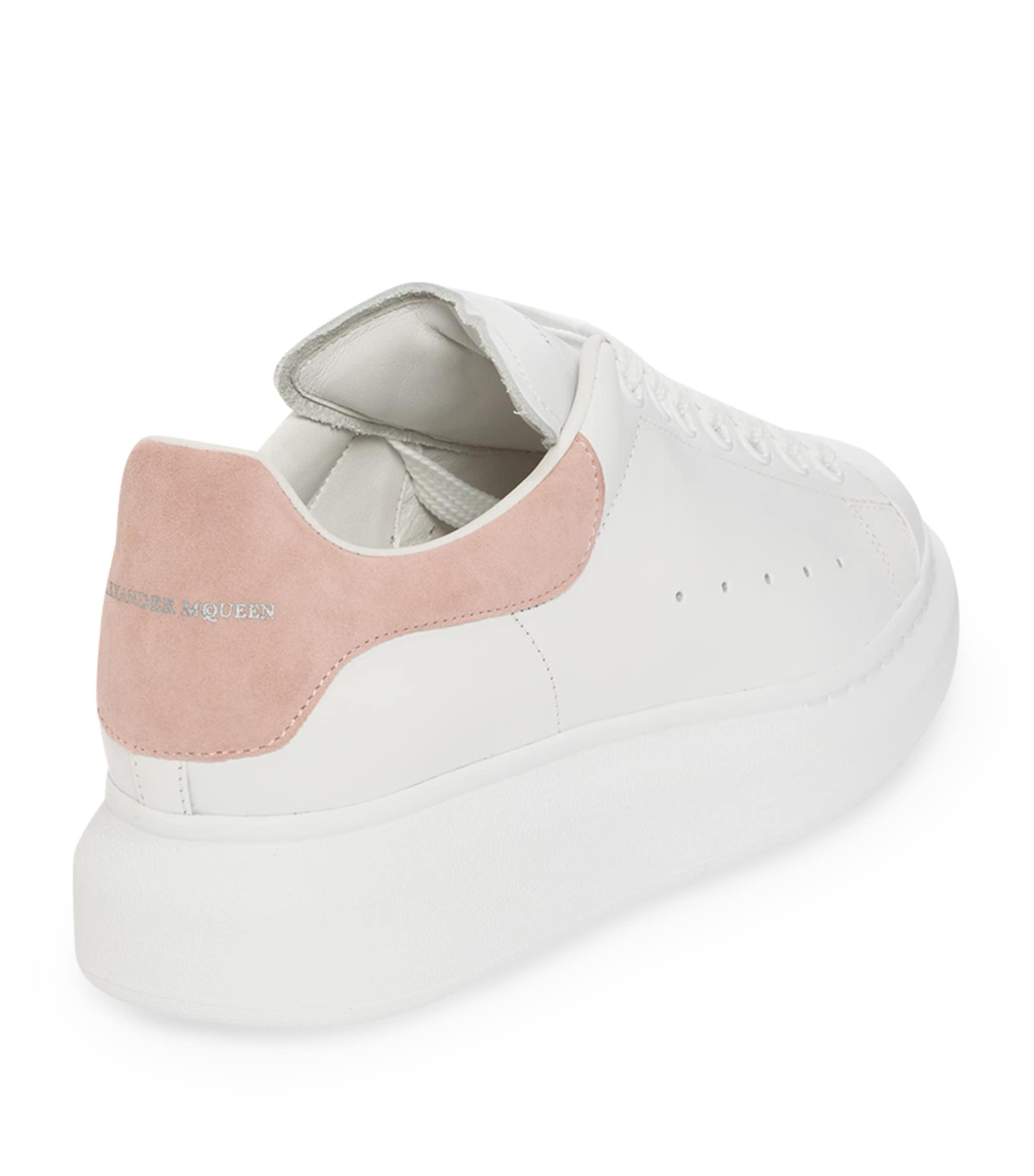 McQueen Leather Oversized Sneakers | Harrods US