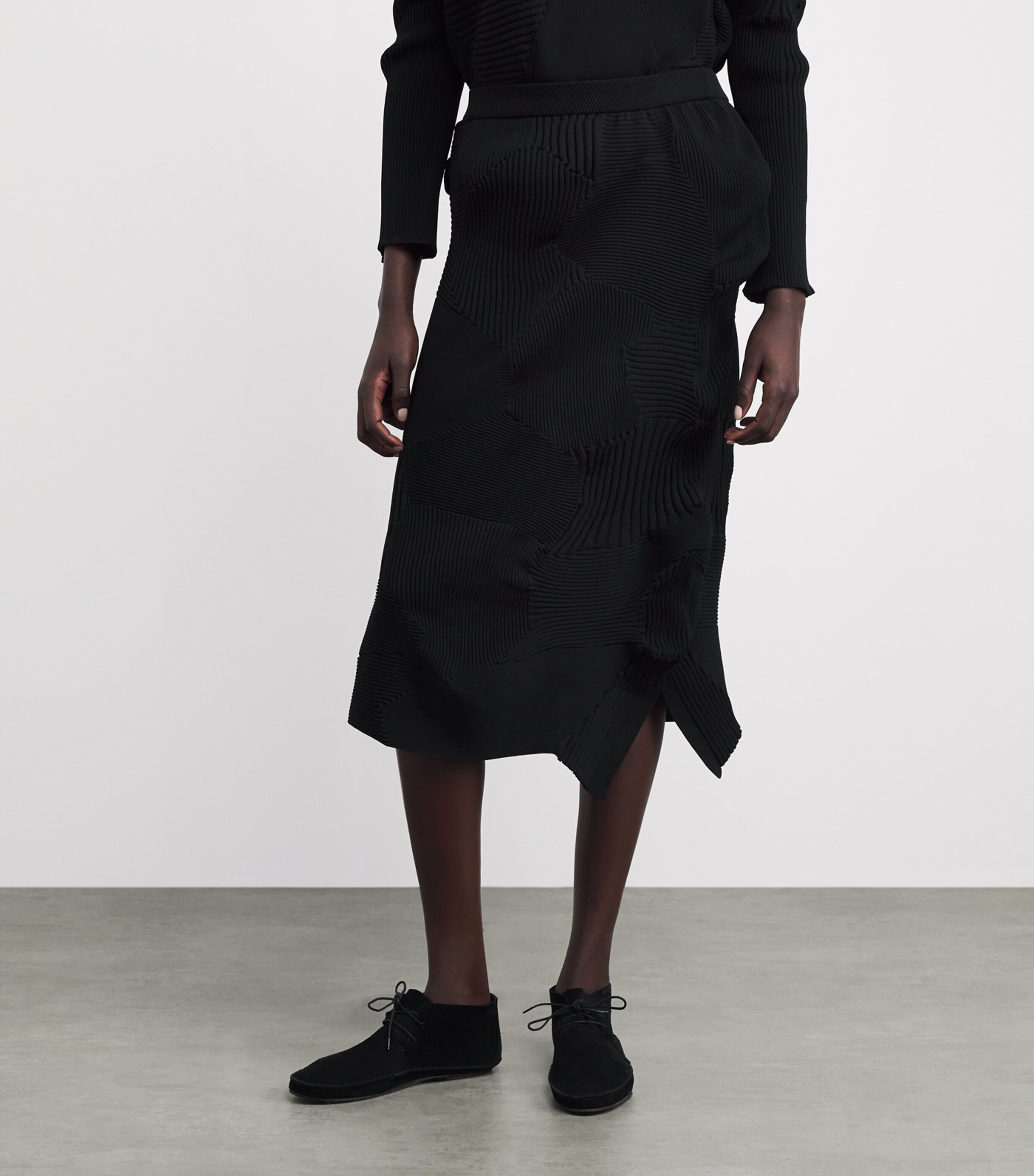 Issey Miyake Womens Kone Kone Knit Skirt Image 4
