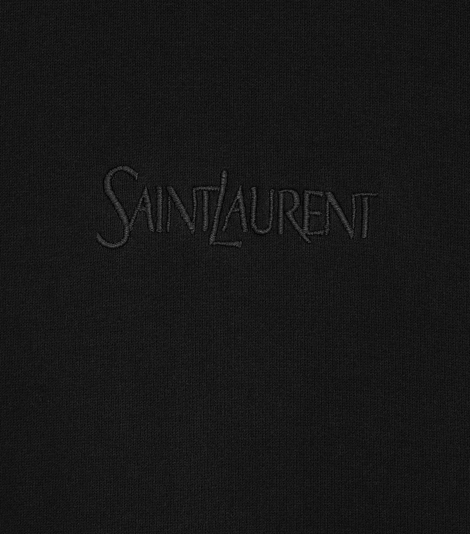 Cotton Embroidered Logo Hoodie 1000 Image 3