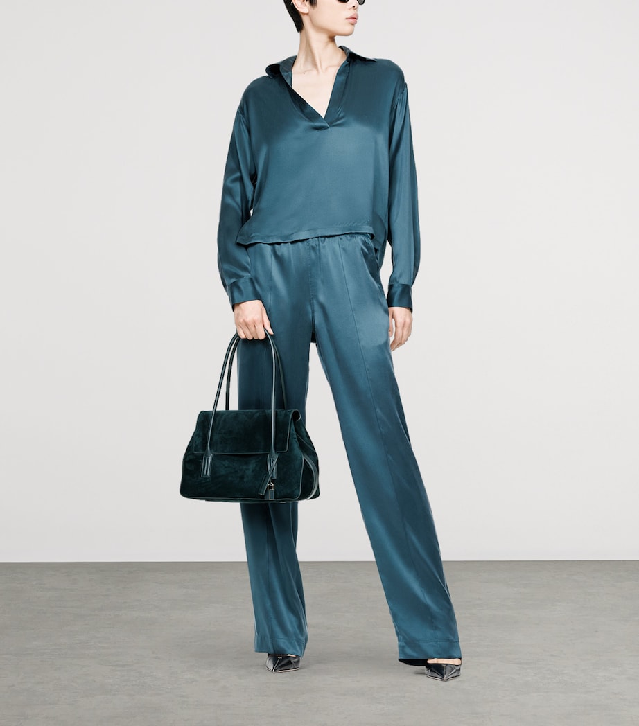 TOM FORD Womens Silk Pyjama Shirt Gdv Image 2