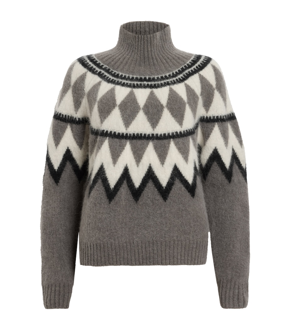 Knitted Fair Isle Tara Sweater - Image 1