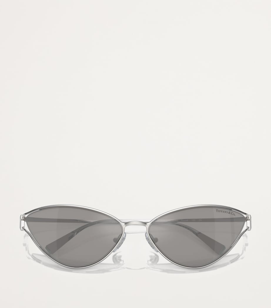 Metal Cat Eye Sunglasses 61956G Image 5