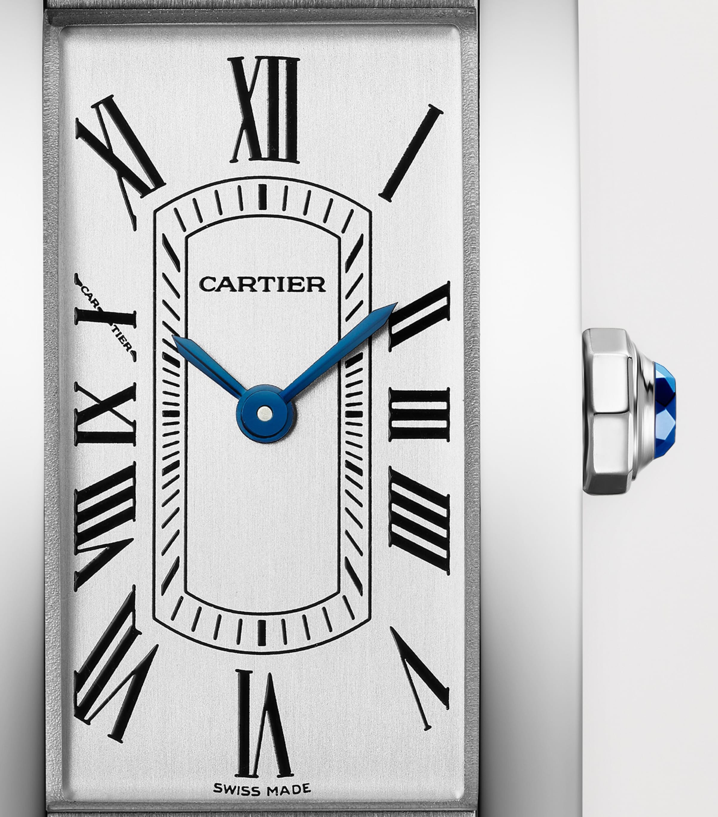 Small Steel Tank Américaine Watch 19.4mm SILVER Image 4