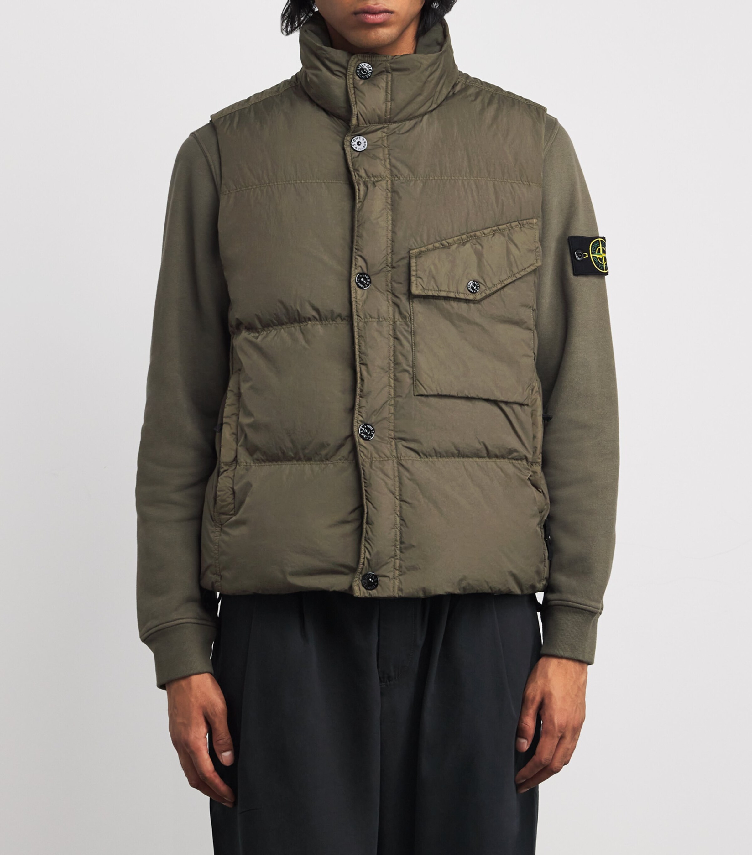 Wind-Resistant Down Gilet V0054 Image 3