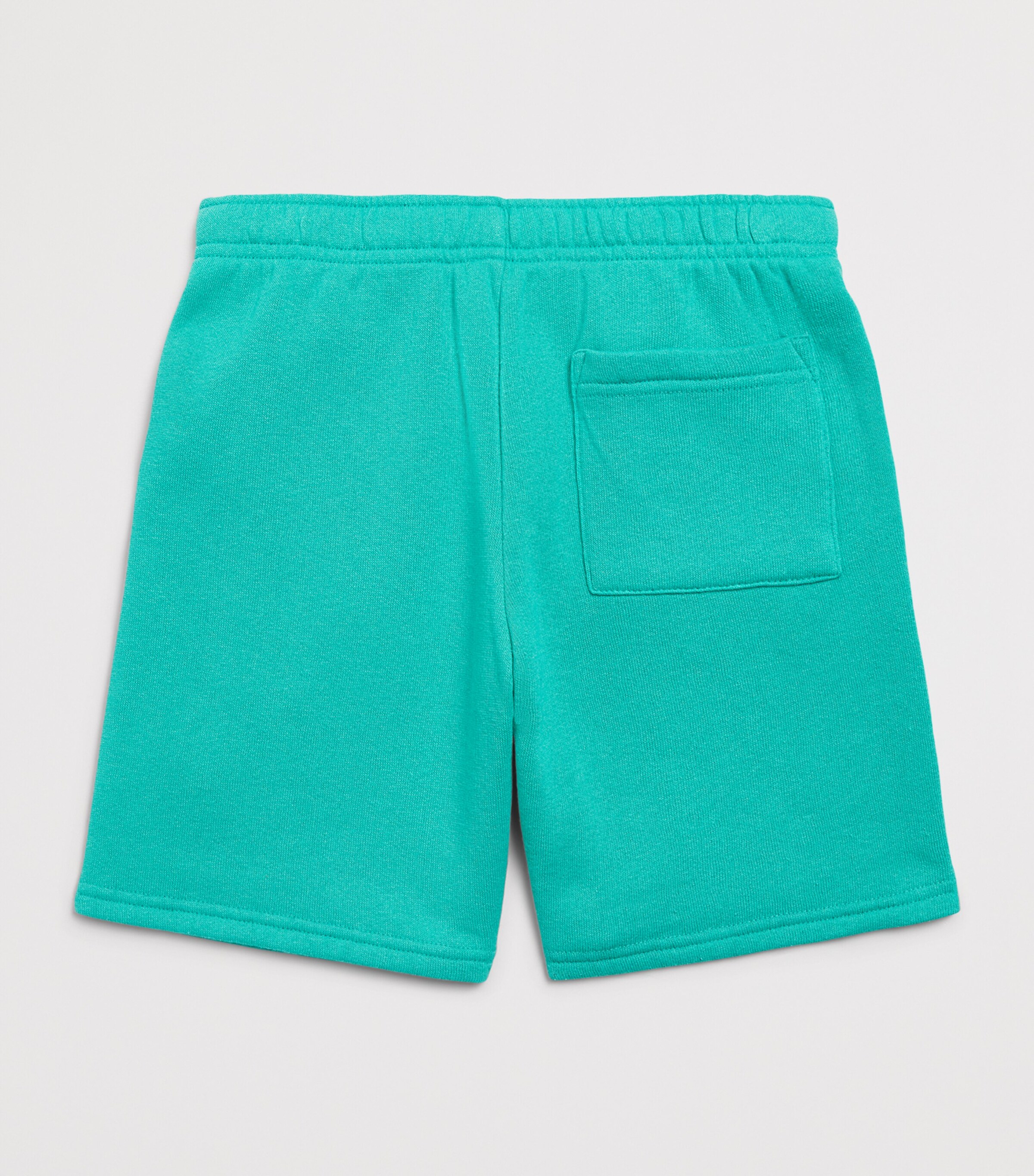 SPORTY & RICH KIDS Cotton Logo Sweatshorts (2-14 Years) Amalfi Green/white Image 2